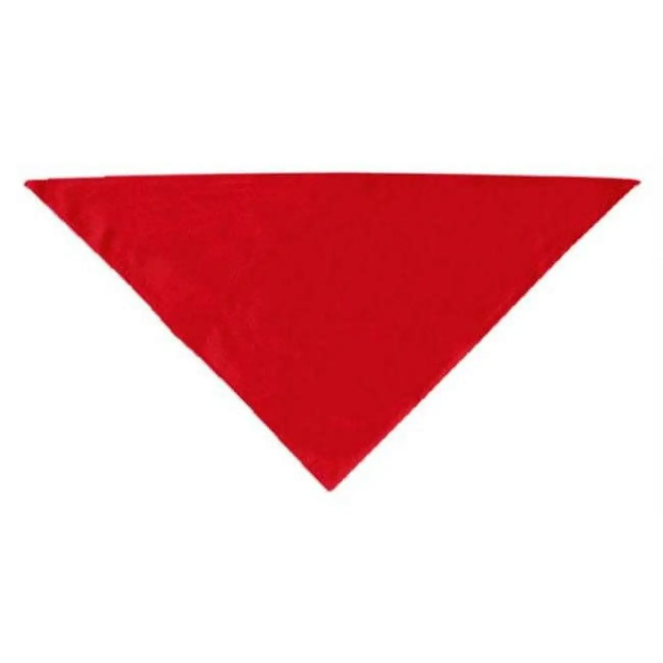 Plain Bandana Red Large