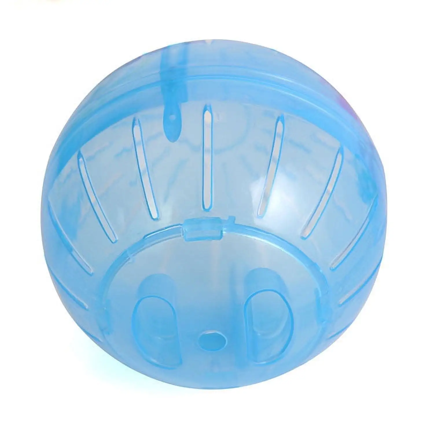 Plastic Pet Rodent Mice Jogging Ball Toy Hamster Gerbil Rat Exercise Balls Play Toys Blue 10cm*10cm*10cm