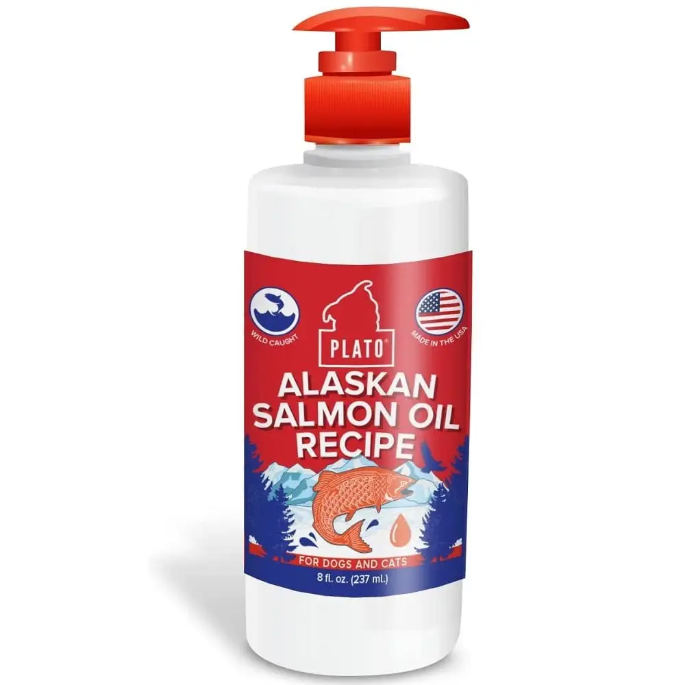 Plato Dog Wild Alaskan Salmon Oil 8oz