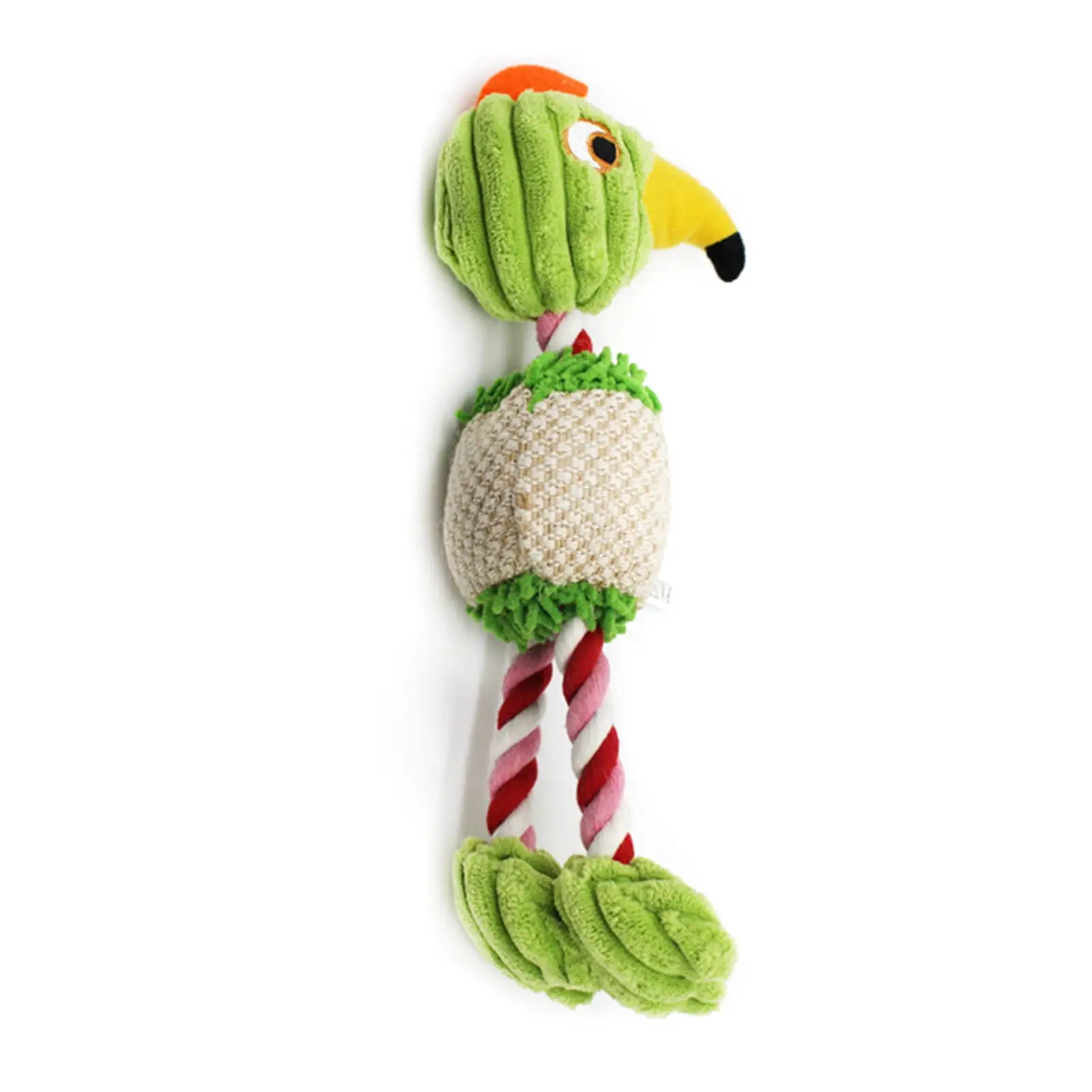 Plush Chew Toy in Bird Shape Teeth Cleaning and Bite-Resistant Dog Accessory - Perfect for Training and Playtime