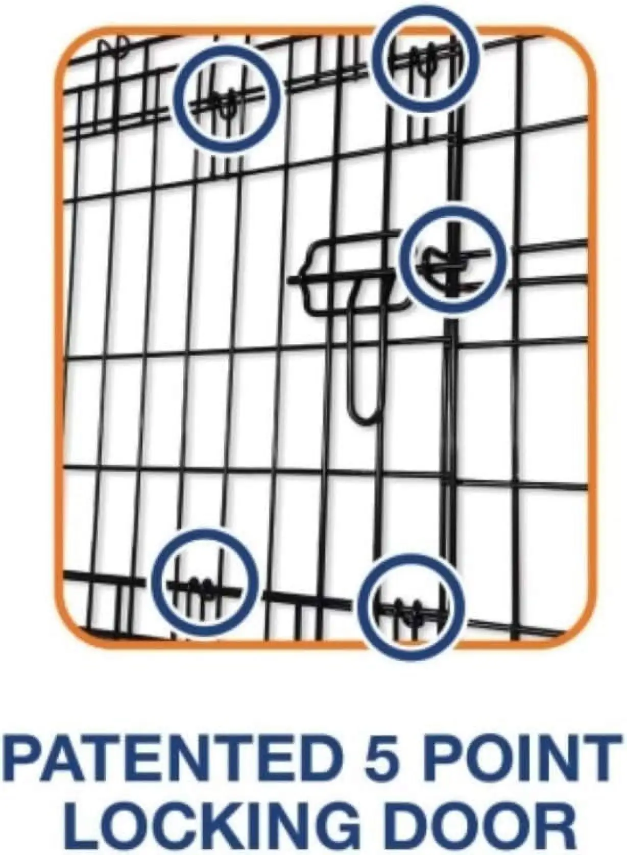 Precision Pet Products One Door Provalue Wire Dog Crate. 19 Inch. For Pets Up To 15 lbs. With 5-Point Locking System