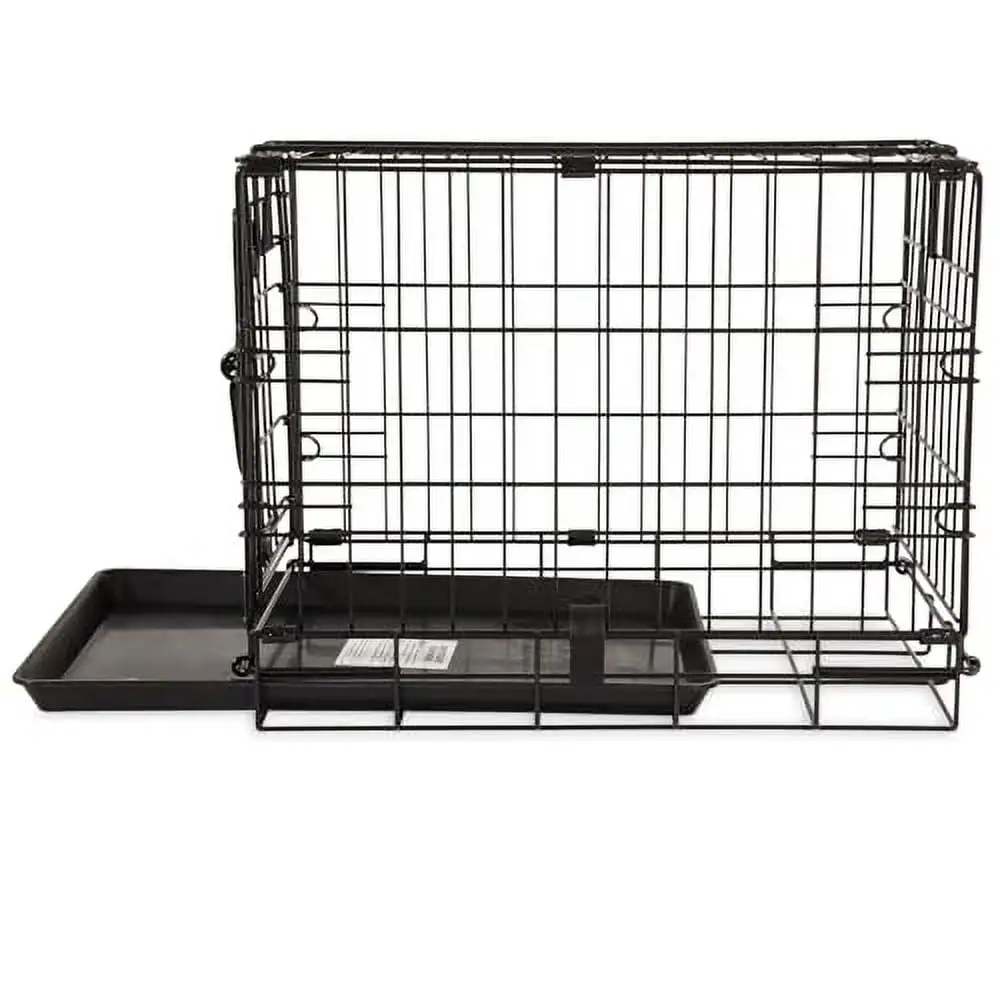 Precision Pet Products One Door Provalue Wire Dog Crate. 24 Inch. For Pets 15-30 lbs. With 5-Point Locking System