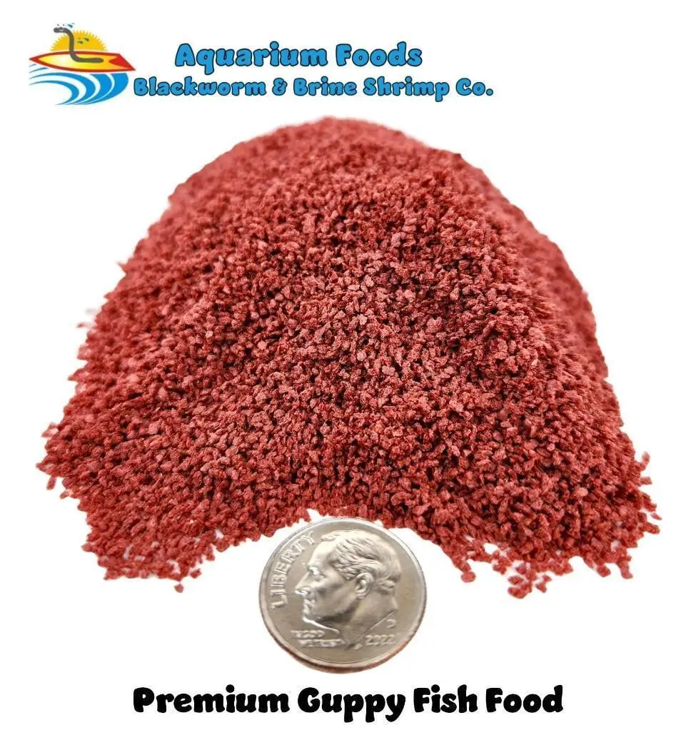 Premium Guppy Fish Food - Color Enhancing - Promotes Fin Growth...1-lb