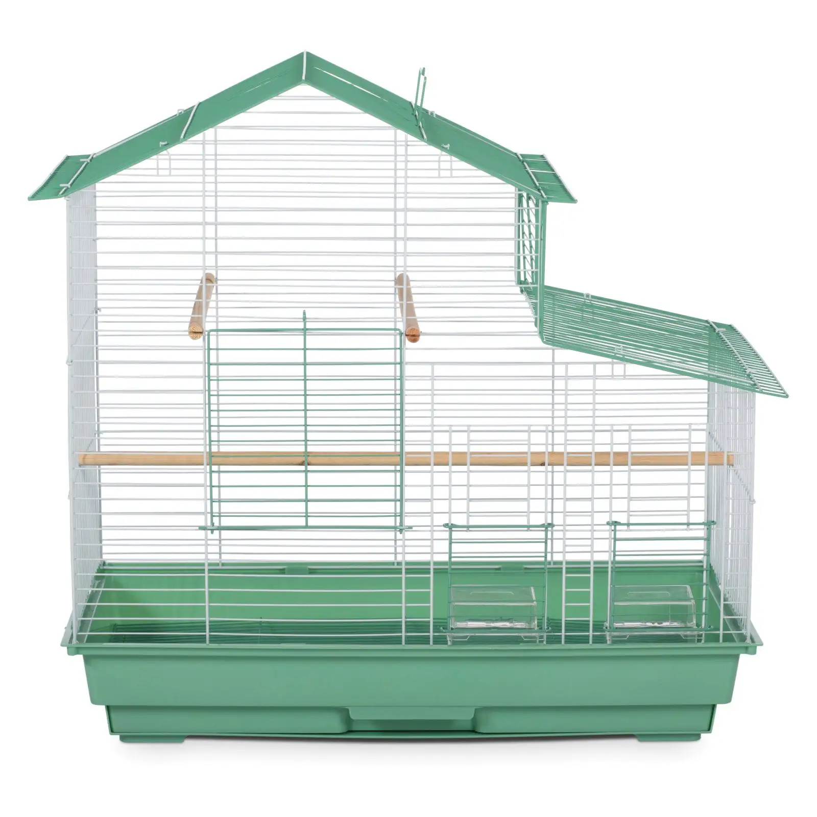 Prevue Cockatiel House Bird Cage. Green