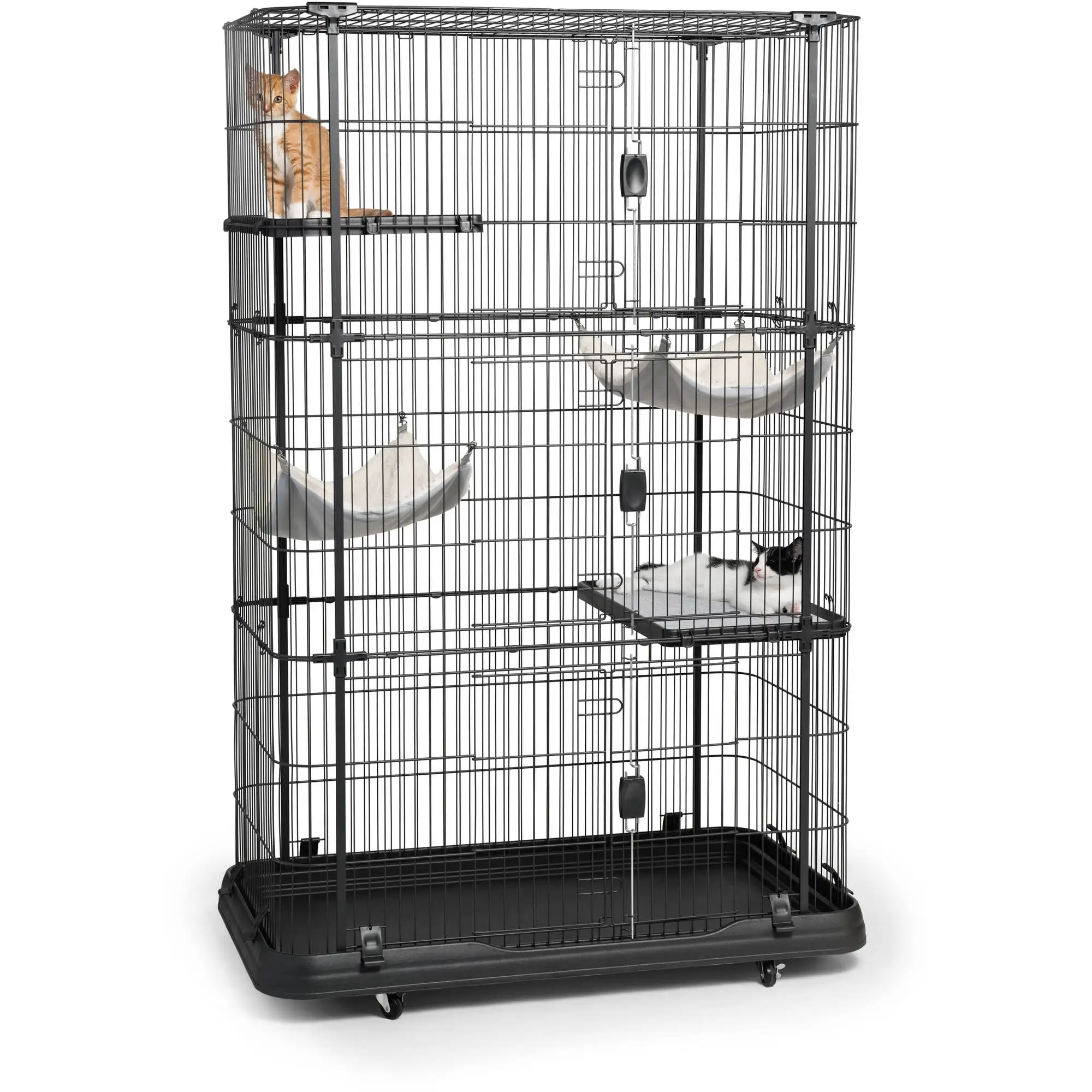 Prevue Pet Products Premium Cat Home with 4 Levels 7500