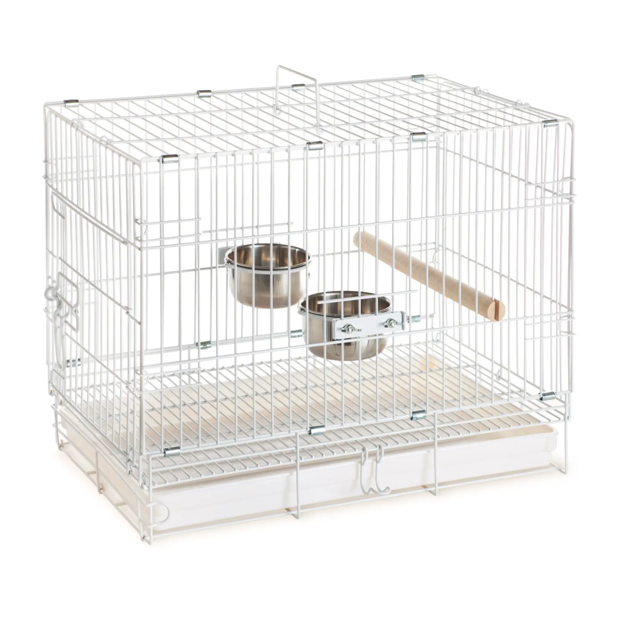 Prevue Pet Products Travel Cage. White