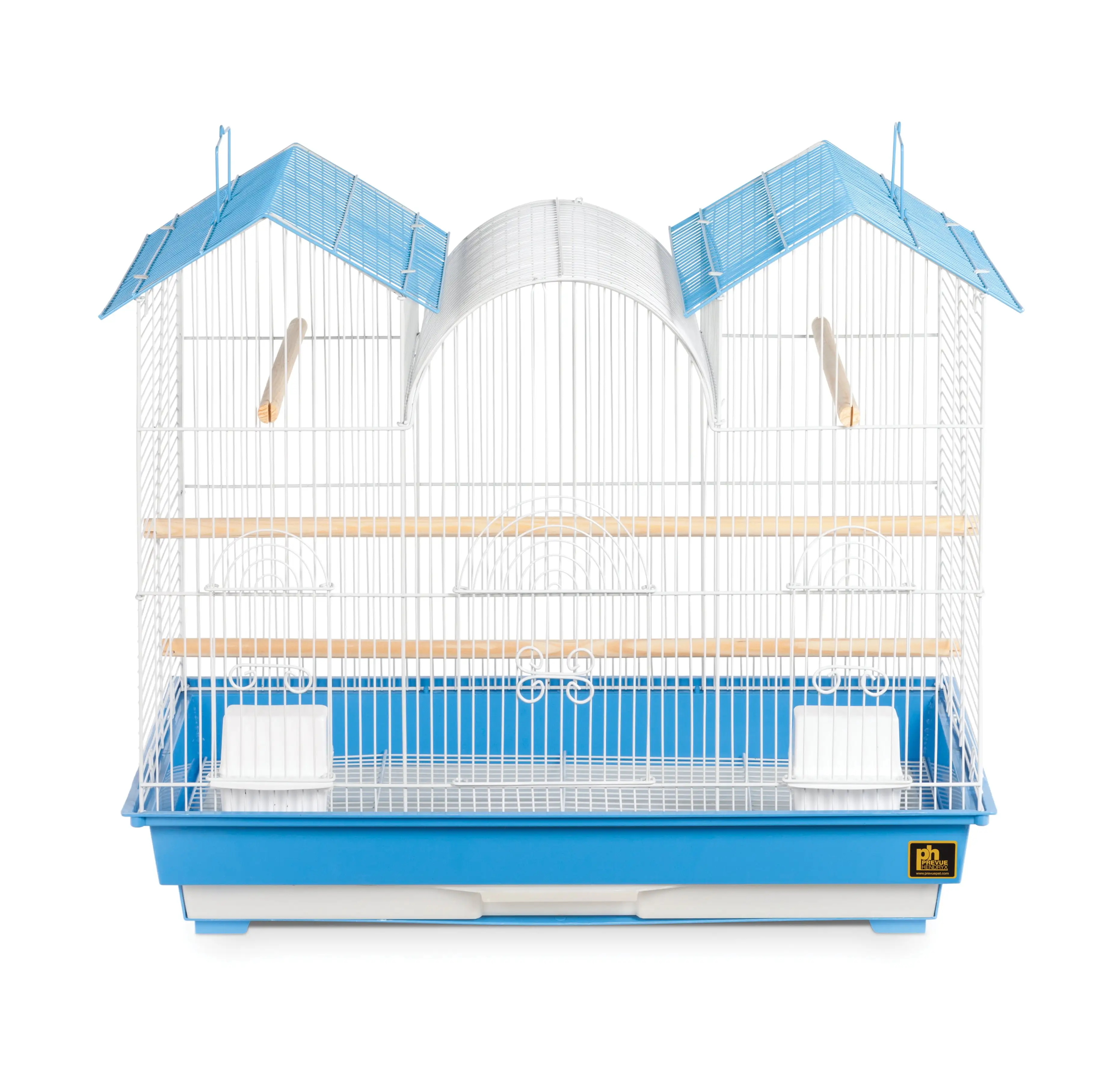 Prevue Pet Products Triple Roof Bird Cage - Blue SP1804TR-1