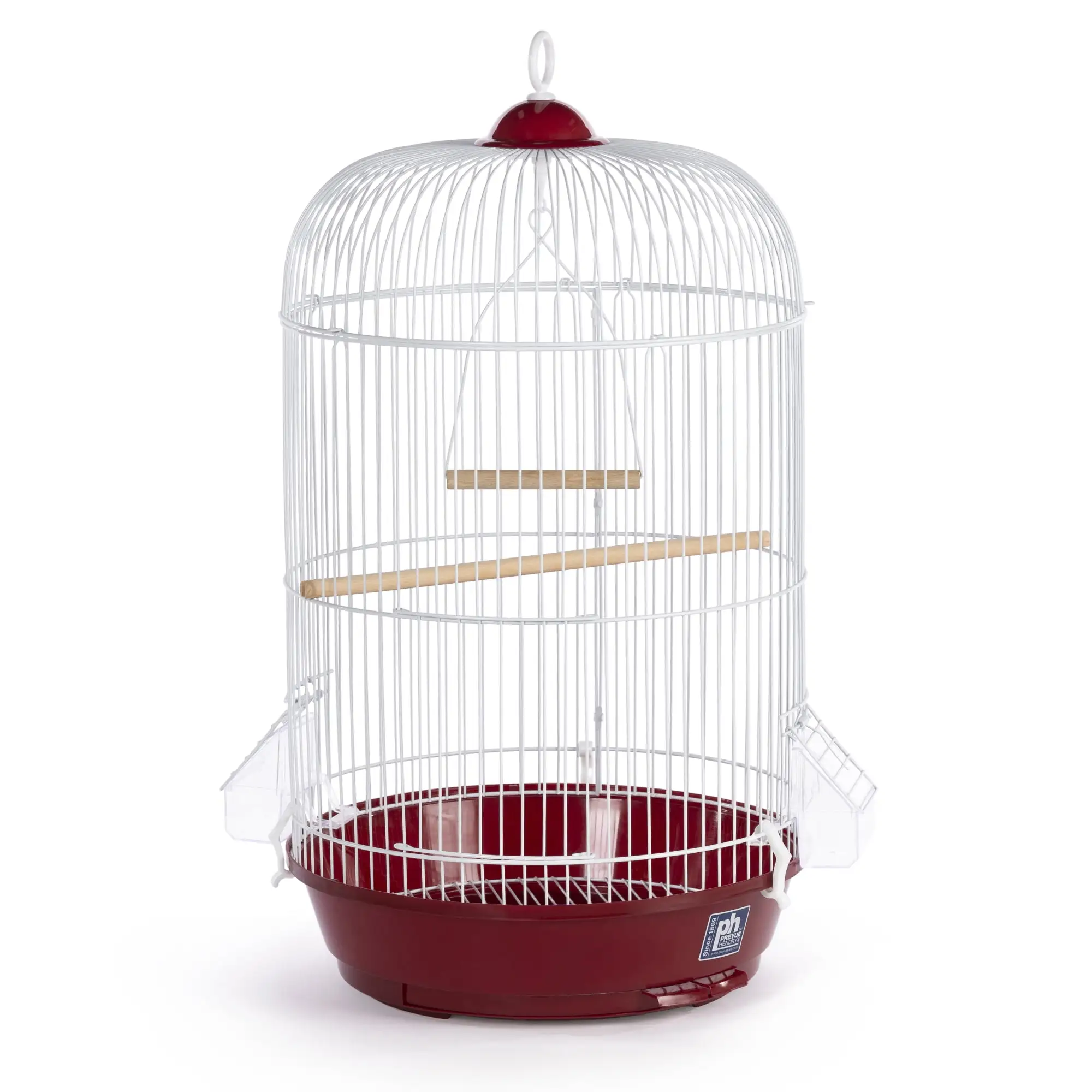 Prevue SP31999R Round Bird Cage. Red - Small