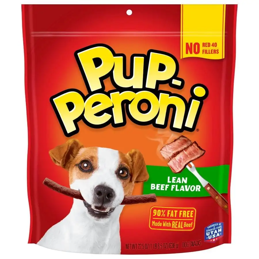 Pup-Peroni Lean Beef Dog Treats. 22.5 oz