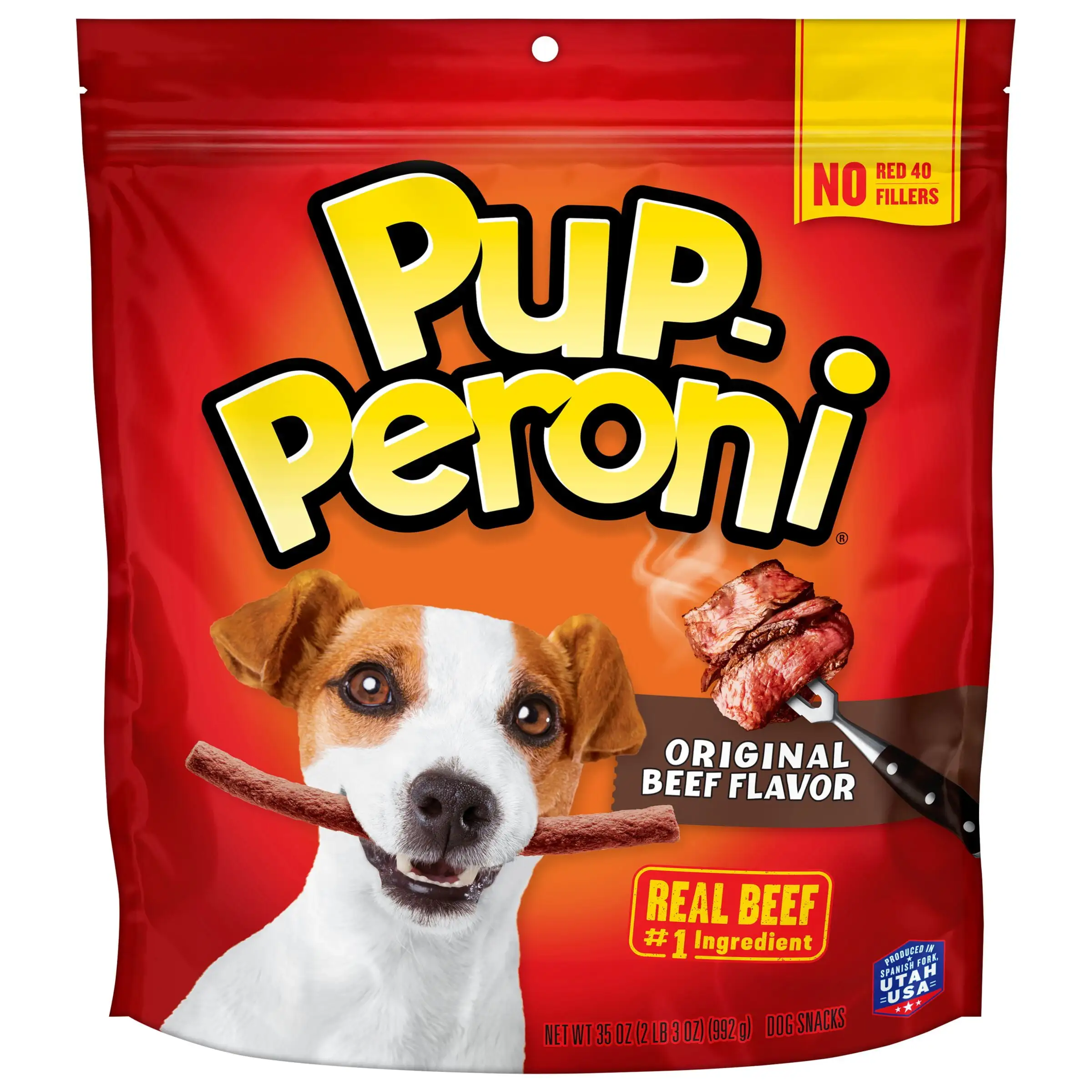 Pup-Peroni Original Beef Flavor Dog Treats. 35oz Bag