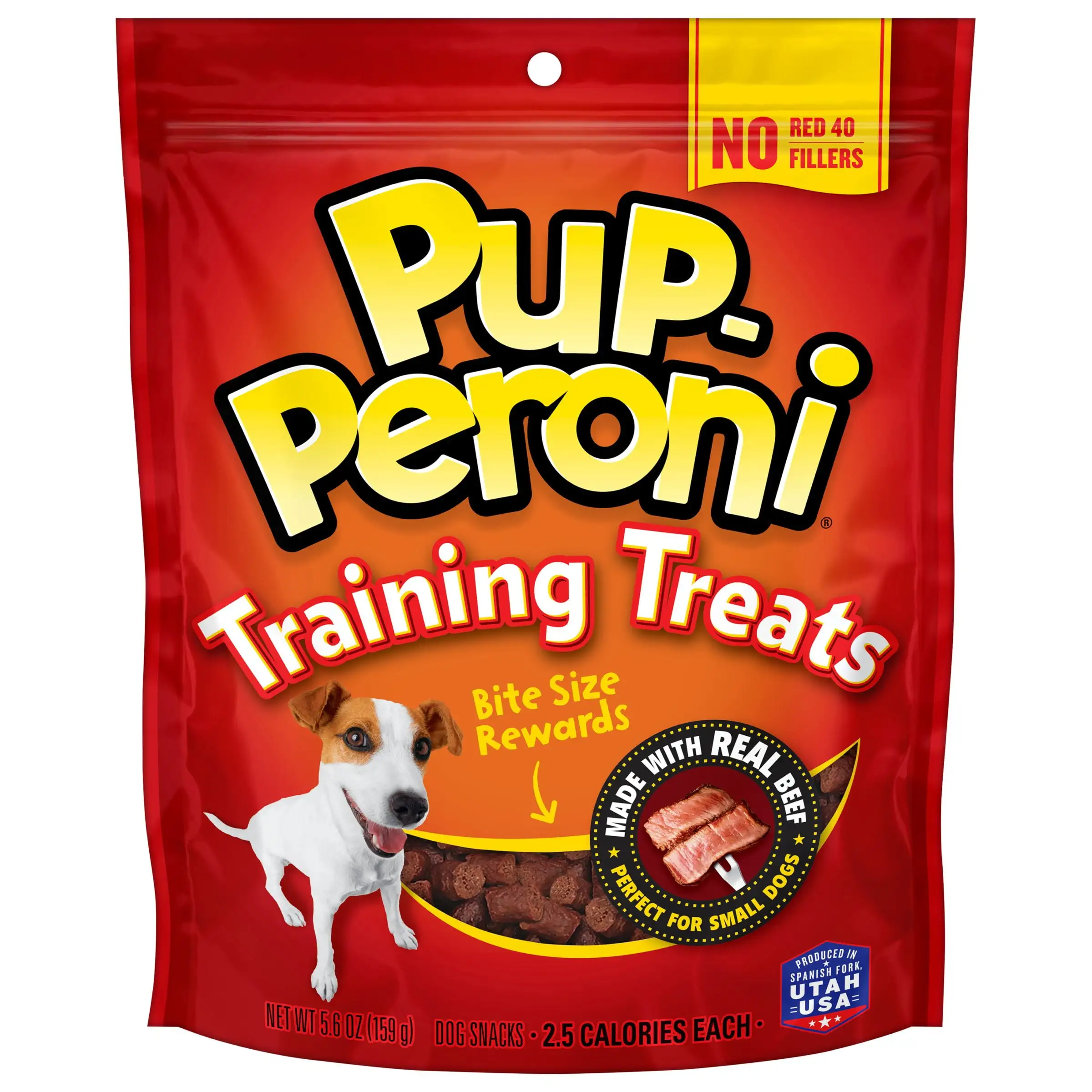 Pup-peroni Training Treats Made with Real Beef. 5.6oz