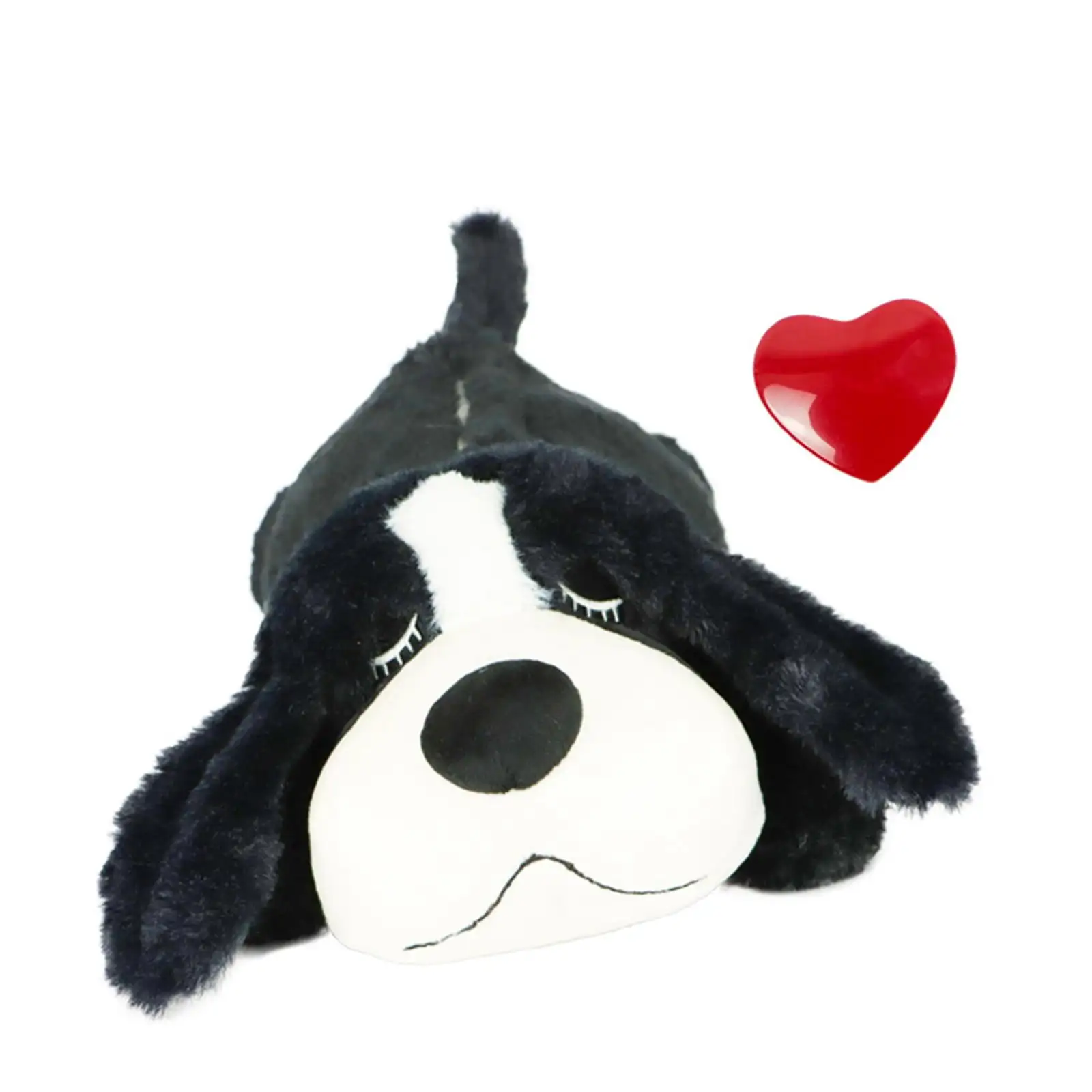 Puppy Heartbeat Toy. Dog Stuffed Toy Calming Behavioral. Heart Beat Plush Toys for Puppy Dogs Cuddle -