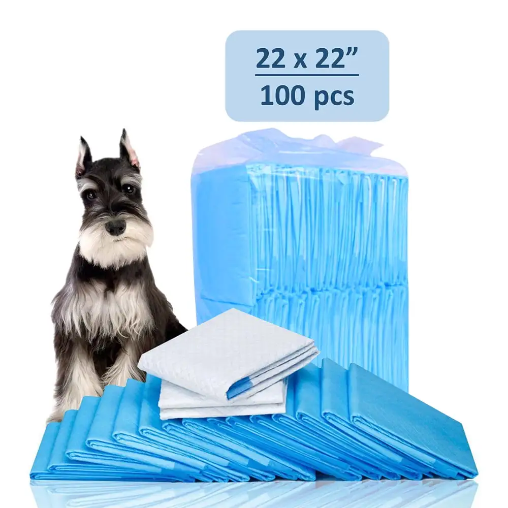 Puppy Pads 100 Count.Premium Absorbent Gel Pee Pads 22 x 22.