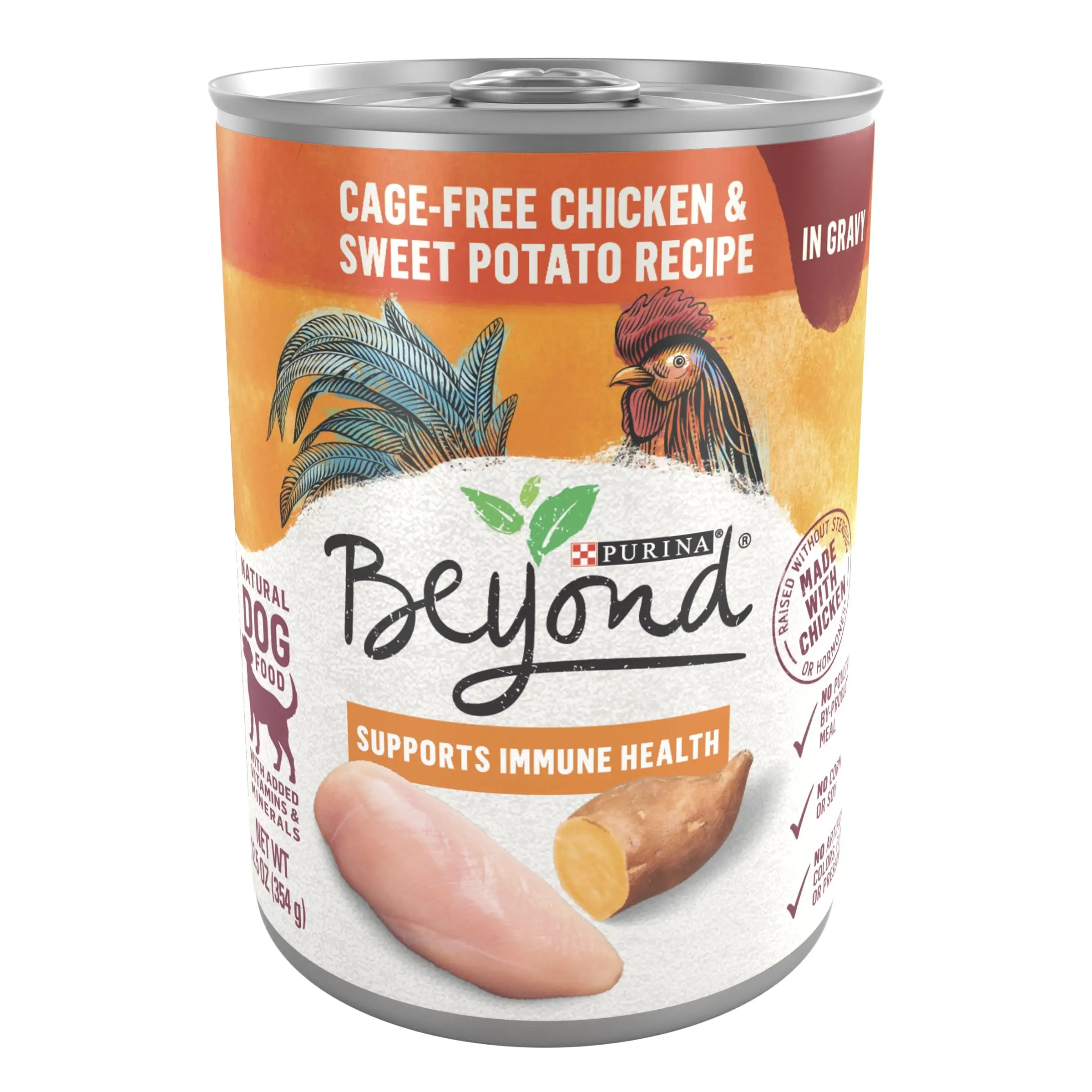 Purina Beyond Supprot Immune Health Wet Dog Food. 12.5 oz Cans (12 Pack)