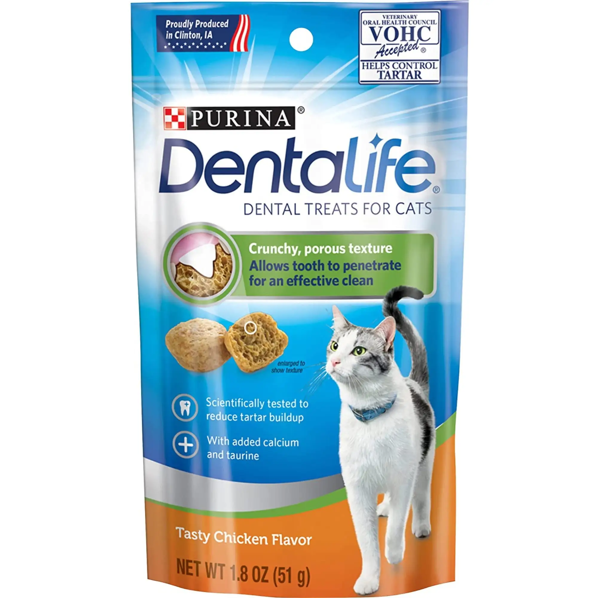 Purina DentaLife Dental Treats for Cats Chicken