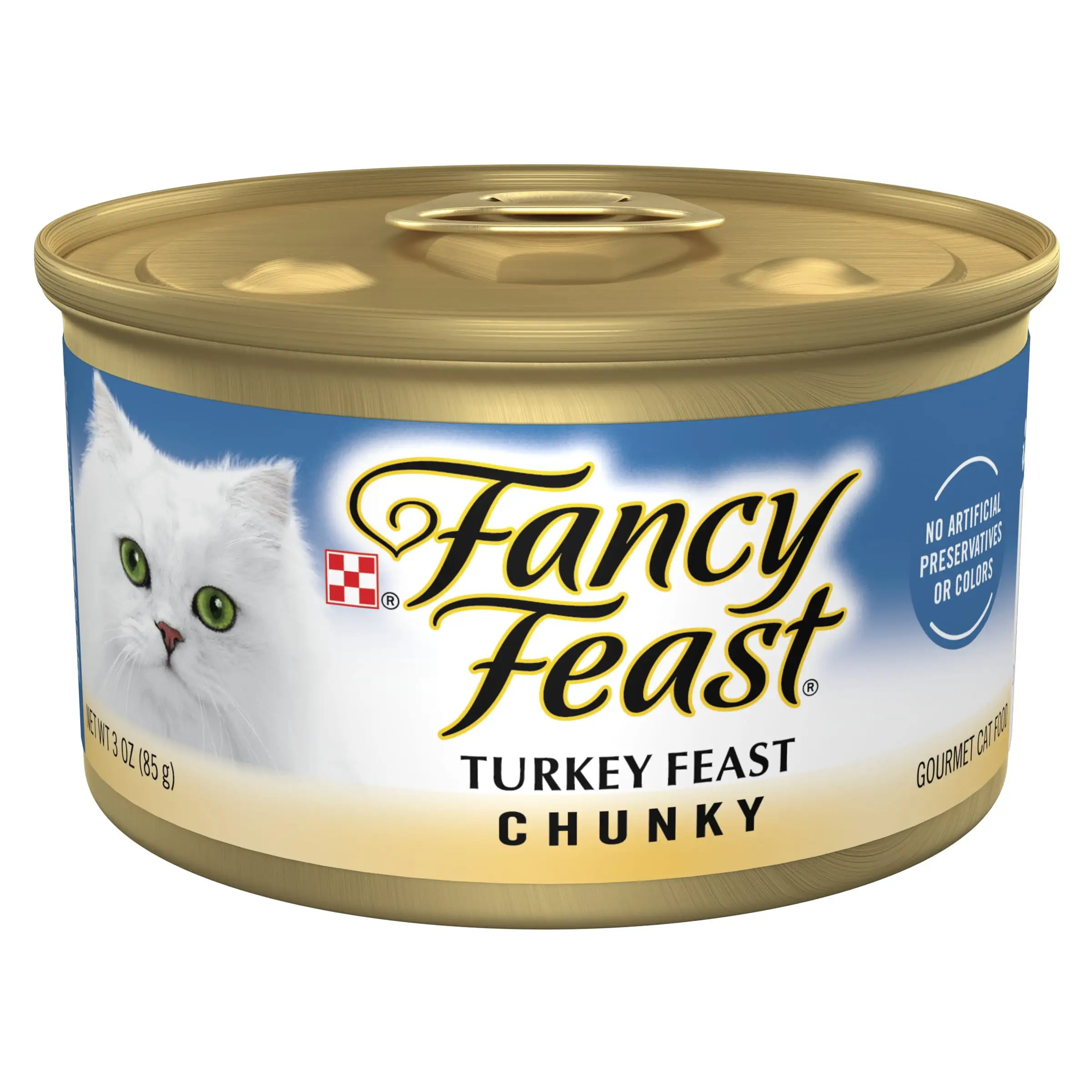 Purina Fancy Feast Chunky Turkey Feast Wet Cat Food