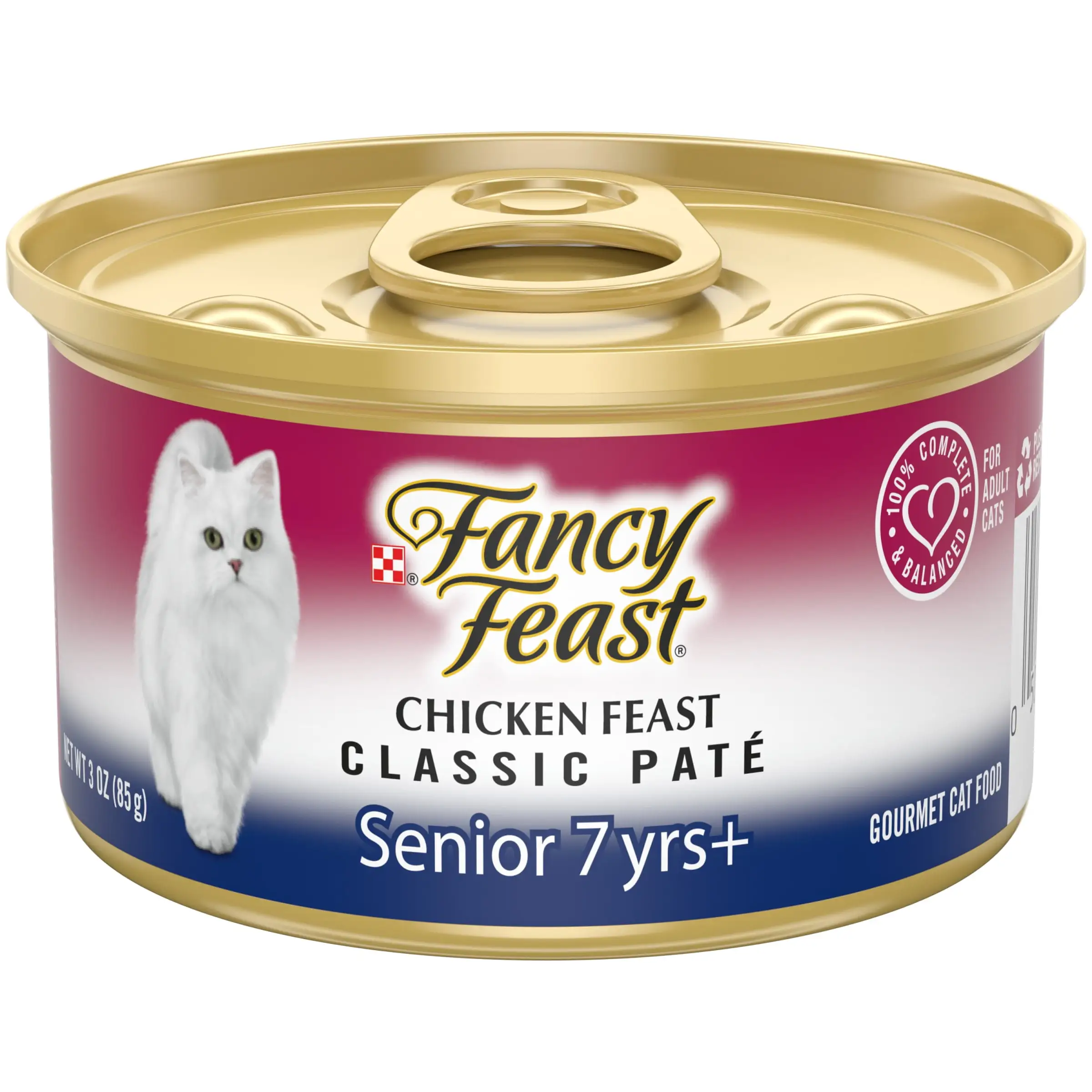 Purina Fancy Feast Classic Pate Wet Cat Food for Adult Cats Chicken. 3 oz Can