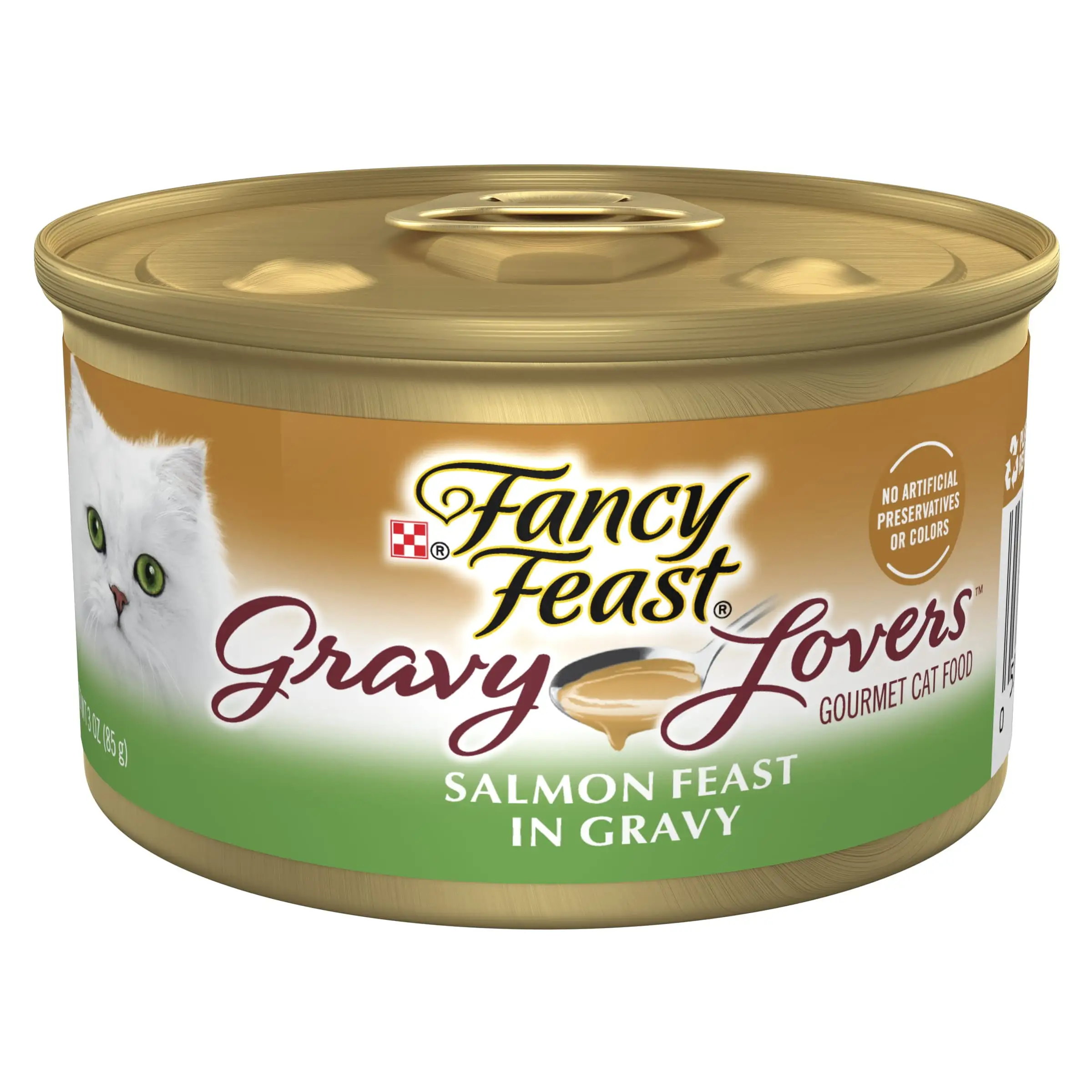 Purina Fancy Feast Gravy Lovers Salmon Feast Gourmet Cat Food in Wet Cat Food Gravy