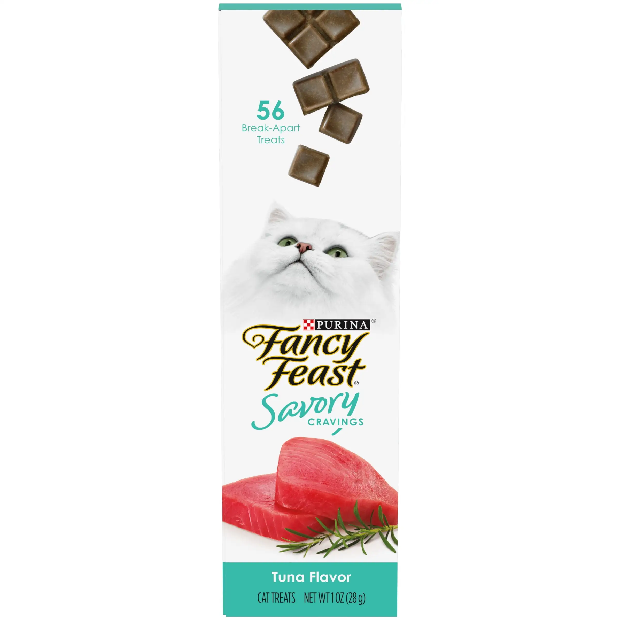 Purina Fancy Feast Savory Cravings Limited Ingredient Natural Cat Treats. Tuna Flavor