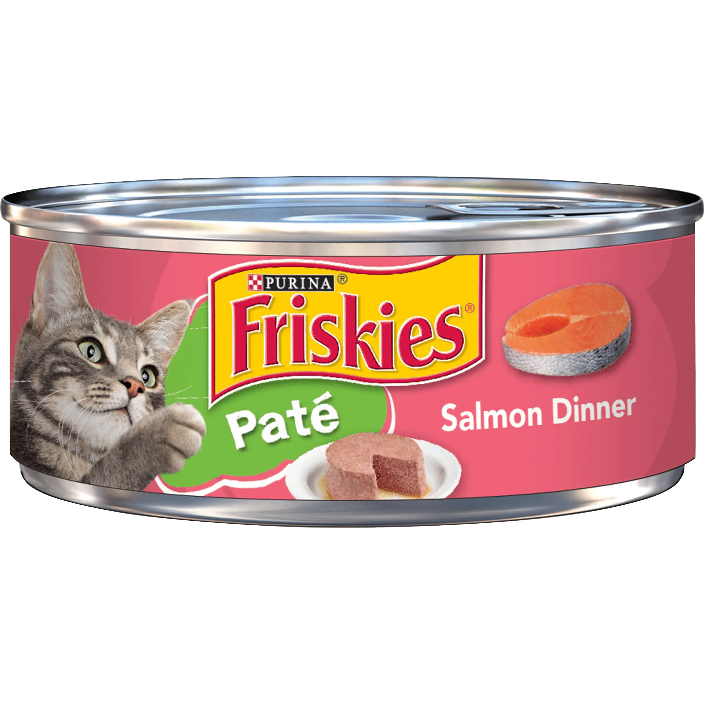 Purina Friskies Wet Cat Food Pate. Salmon Dinner