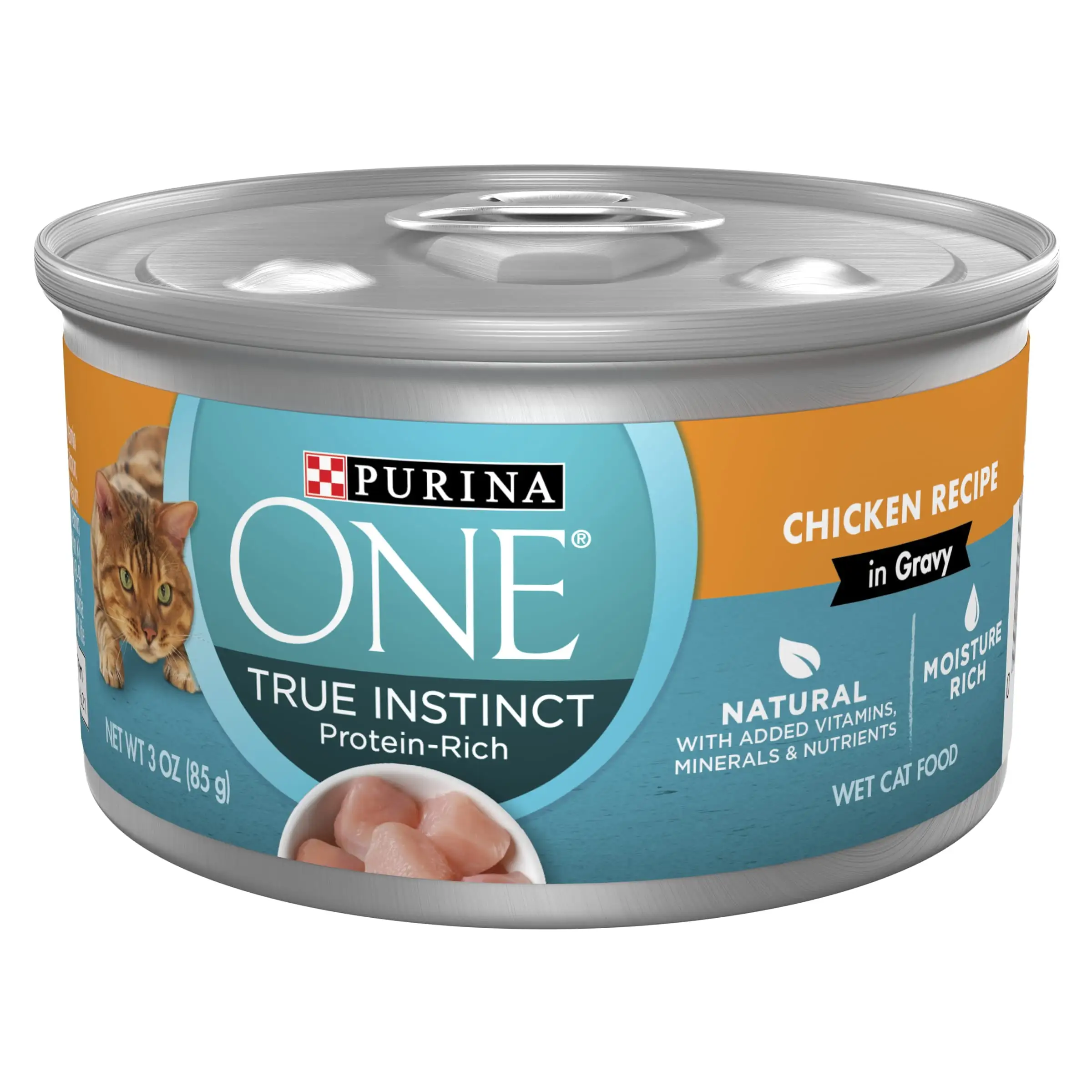 Purina One True Instinct Wet Cat Food Chicken. 3 oz Can