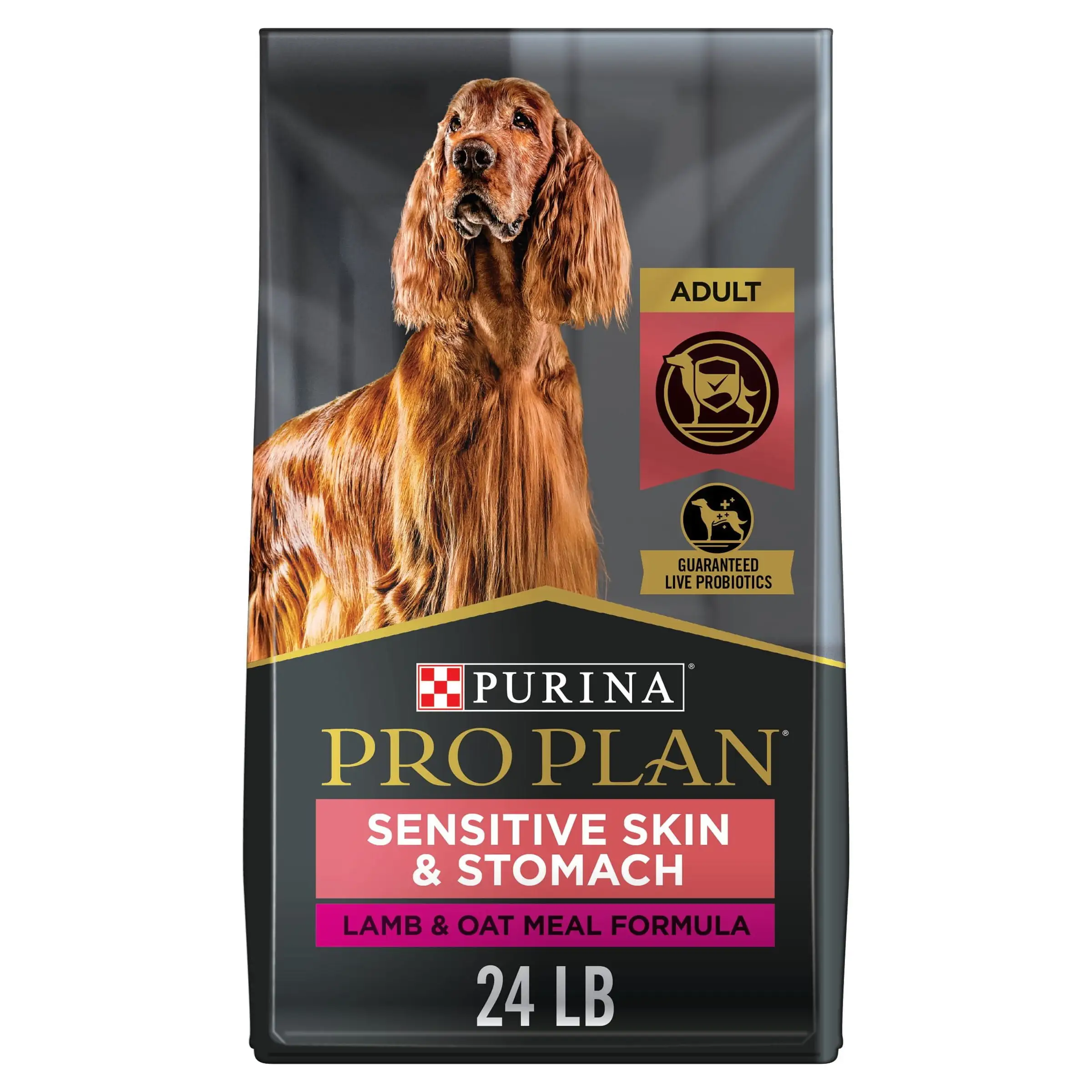 Purina Pro Plan Sensitive Skin and Sensitive Stomach Dog Food Lamb and Oat Meal Formula