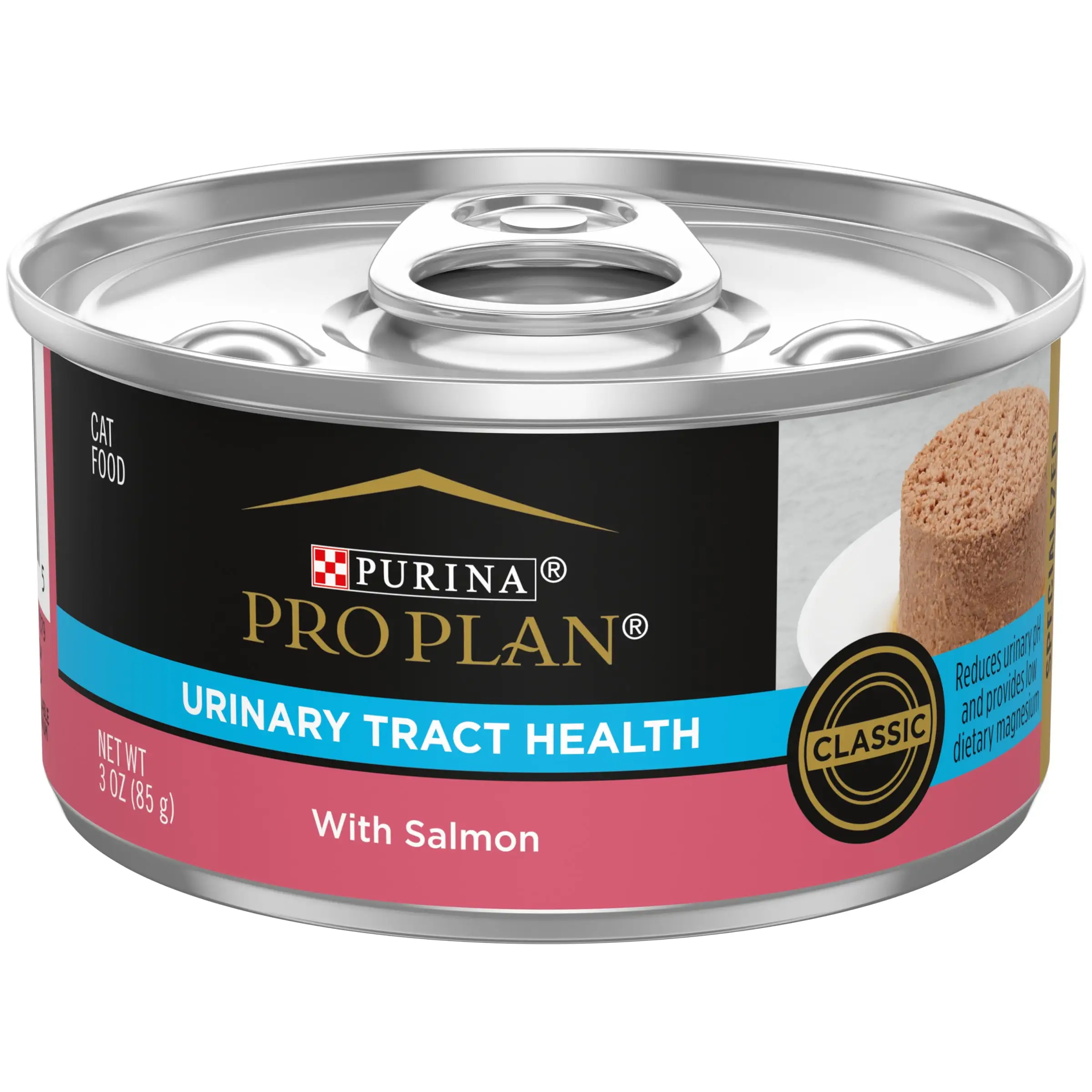 Purina Pro Plan Urinary Tract Health Wet Cat Food Salmon. 3 oz Cans (24 Pack)