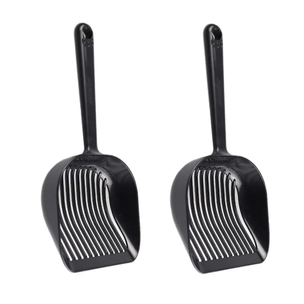 Qumonin Metal Cat Litter Scoop Sifter Shovel - 2 Pack