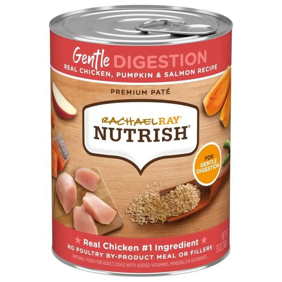 Rachael Ray Nutrish 13 Ounce Salmon & Chicken Wet Dog Food Each