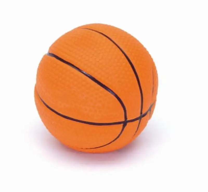 Rascals Latex Basketball Dog Toy