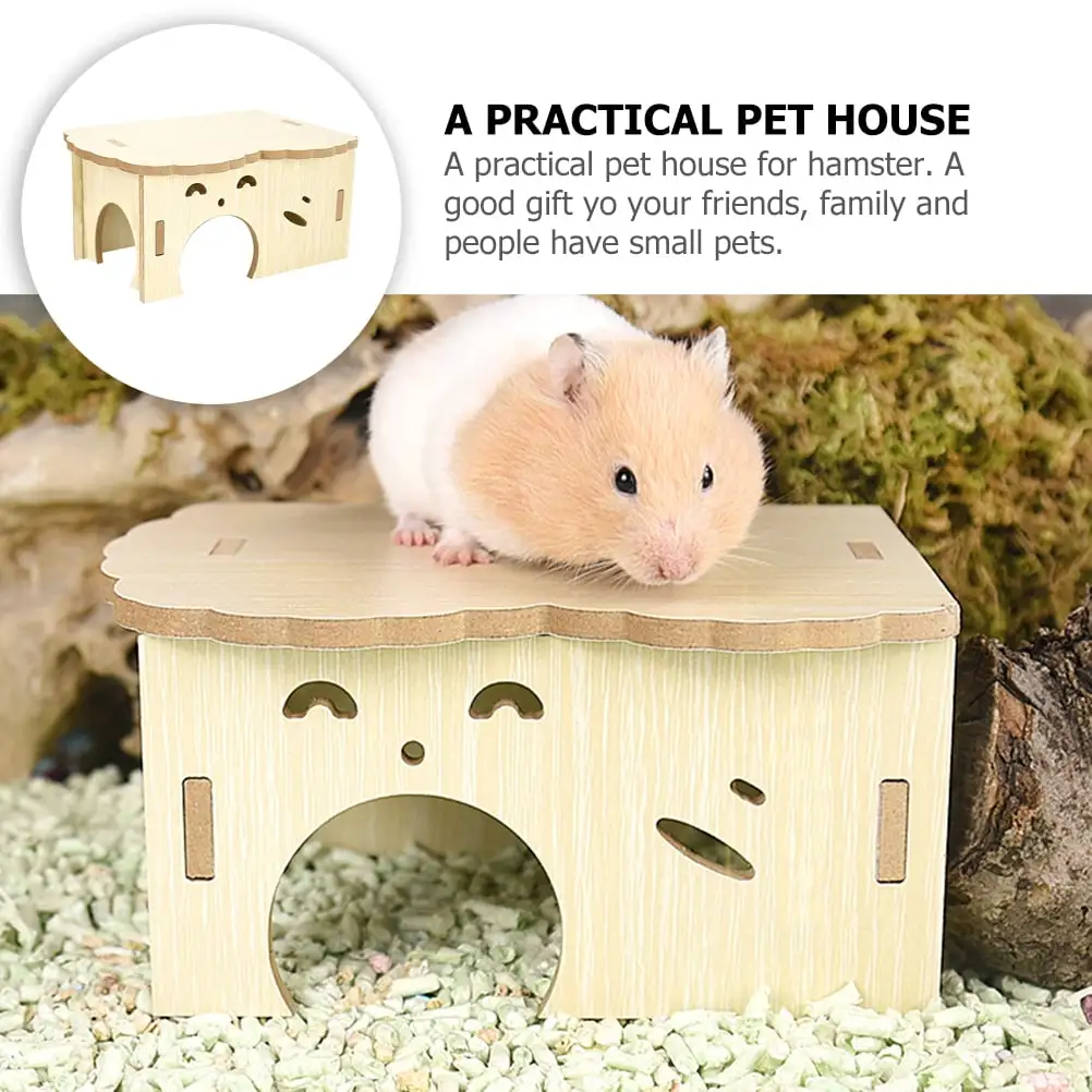 Rat Hiding House Hamster House Hamster Bite-resist Hideout Guinea Pig Hiding House Rat Hideout