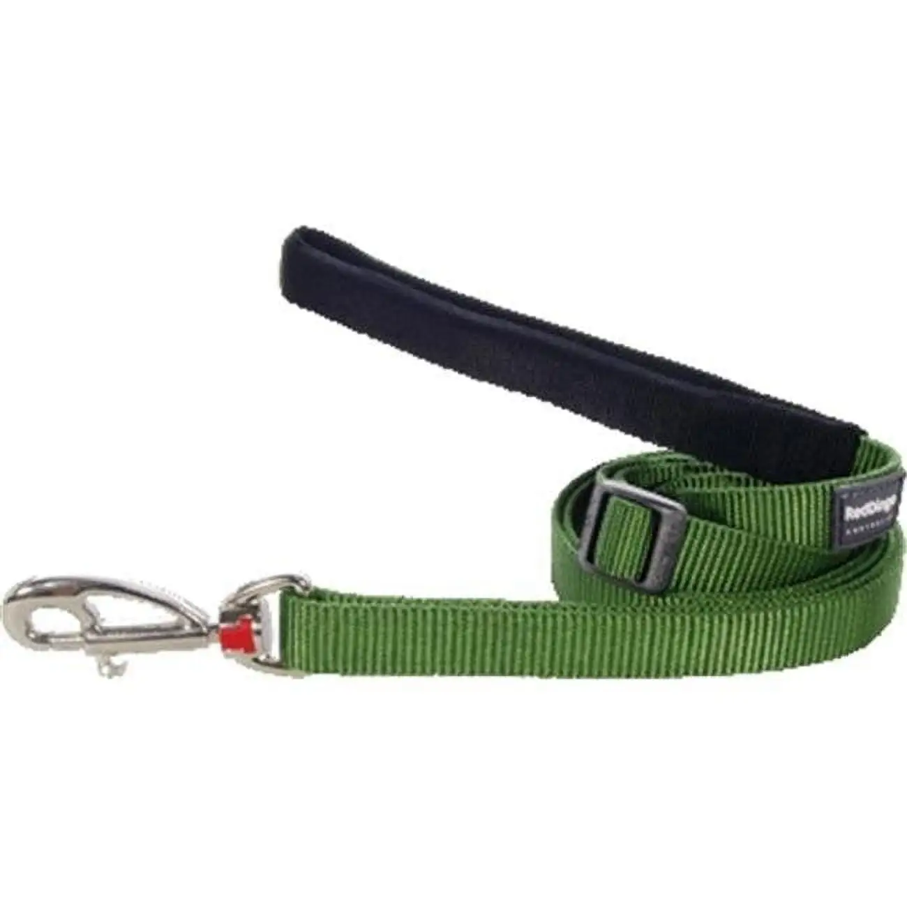 Red Dingo L6-ZZ-GR-ME Dog Lead Classic Green- Medium