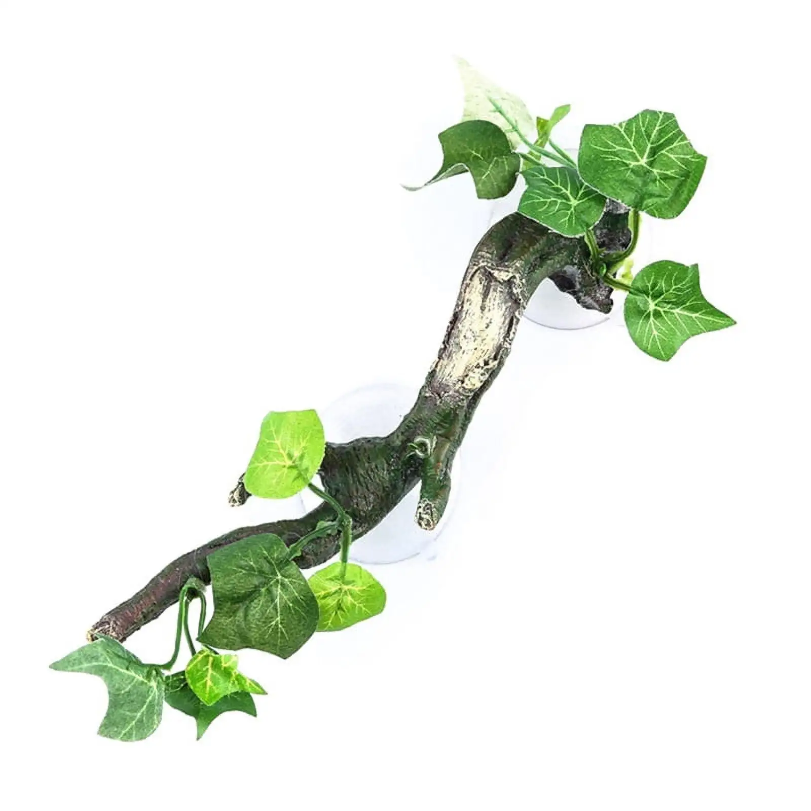 Reptile Vines - Suction Cup Leaves for Lizard & Gecko Tanks