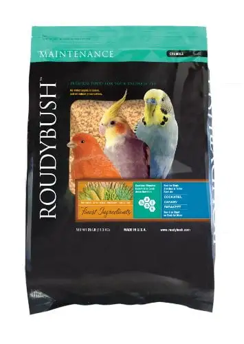 RoudyBush Daily Maintenance Bird Food. Crumbles. 44-Ounce. 2.75 lb (244CRDM)