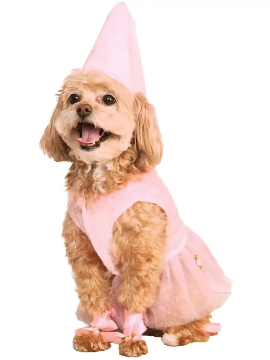 Rubies Costume Co Princess Pet Dog Costume Size Small 10-12 With Tutu Dress Hat and Cuffs