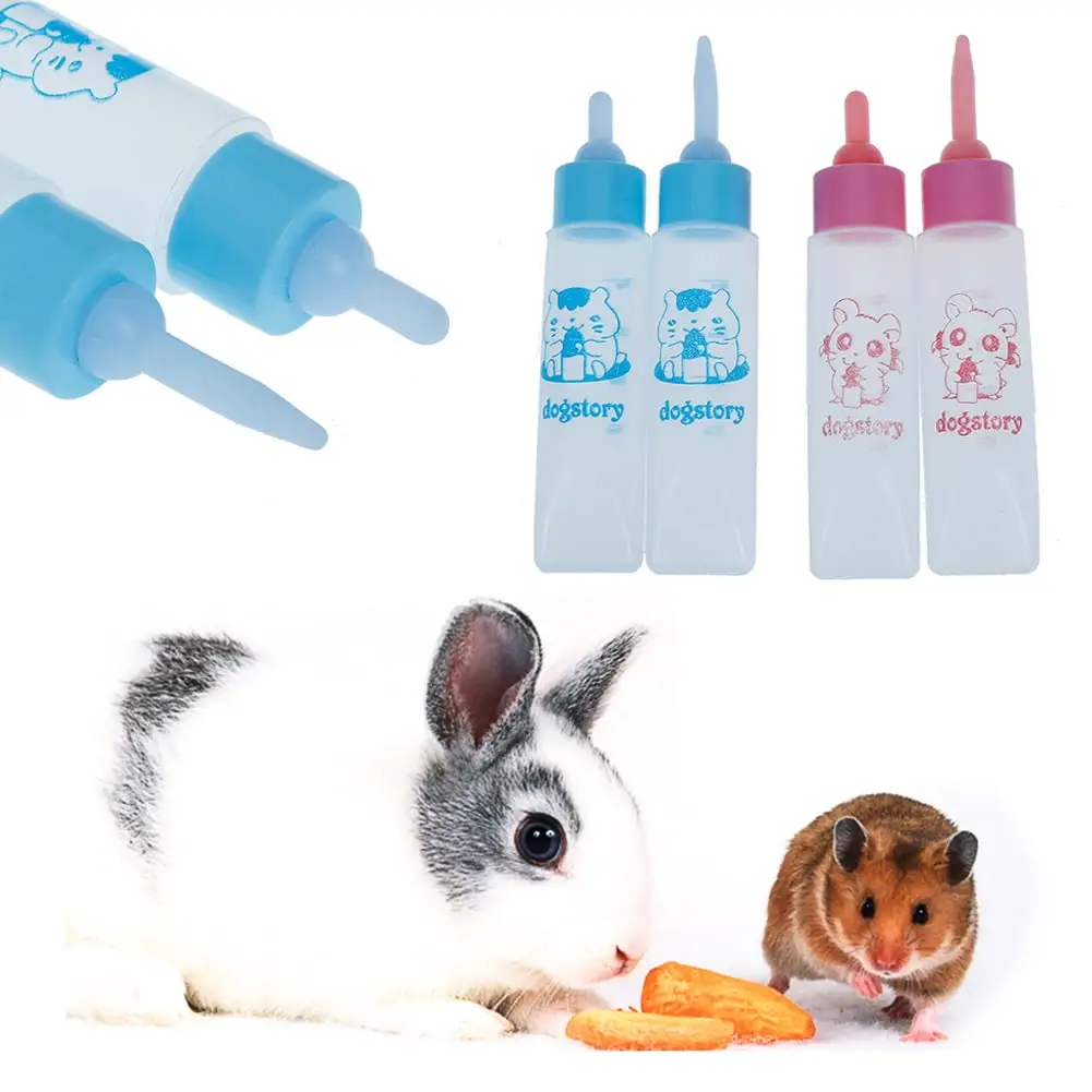 SPRING PARK Hamster Nurser Bottle Small Pet Puppy Squirrel Kittens Nursing Feeding Bottle Water Milk Feeder