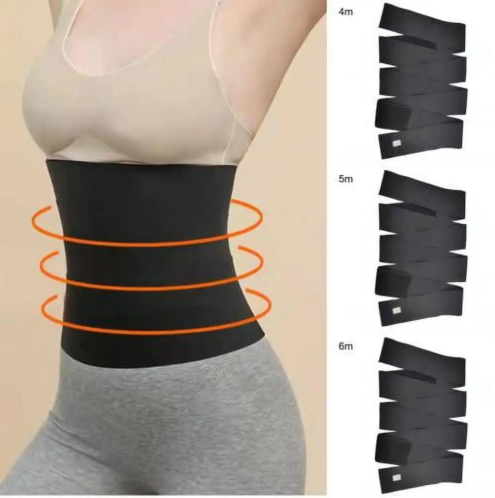 SPRING PARK High Elastic Bandage Wrap waist trainer Wrap Waist Trainer Tape.Wrapped Lumbar Support Body Shaper for women