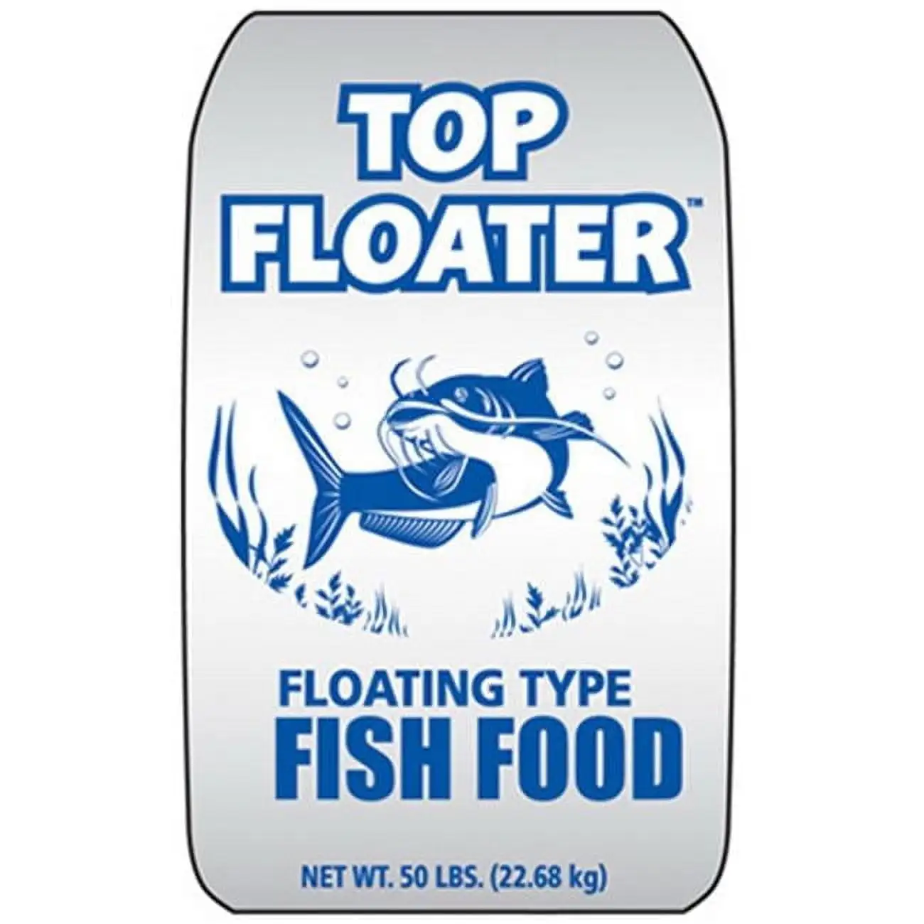 SUNSHINE MILLS 10032 Commercial Grade Premium Floating Type Fish Food Top Floater. 50 lb