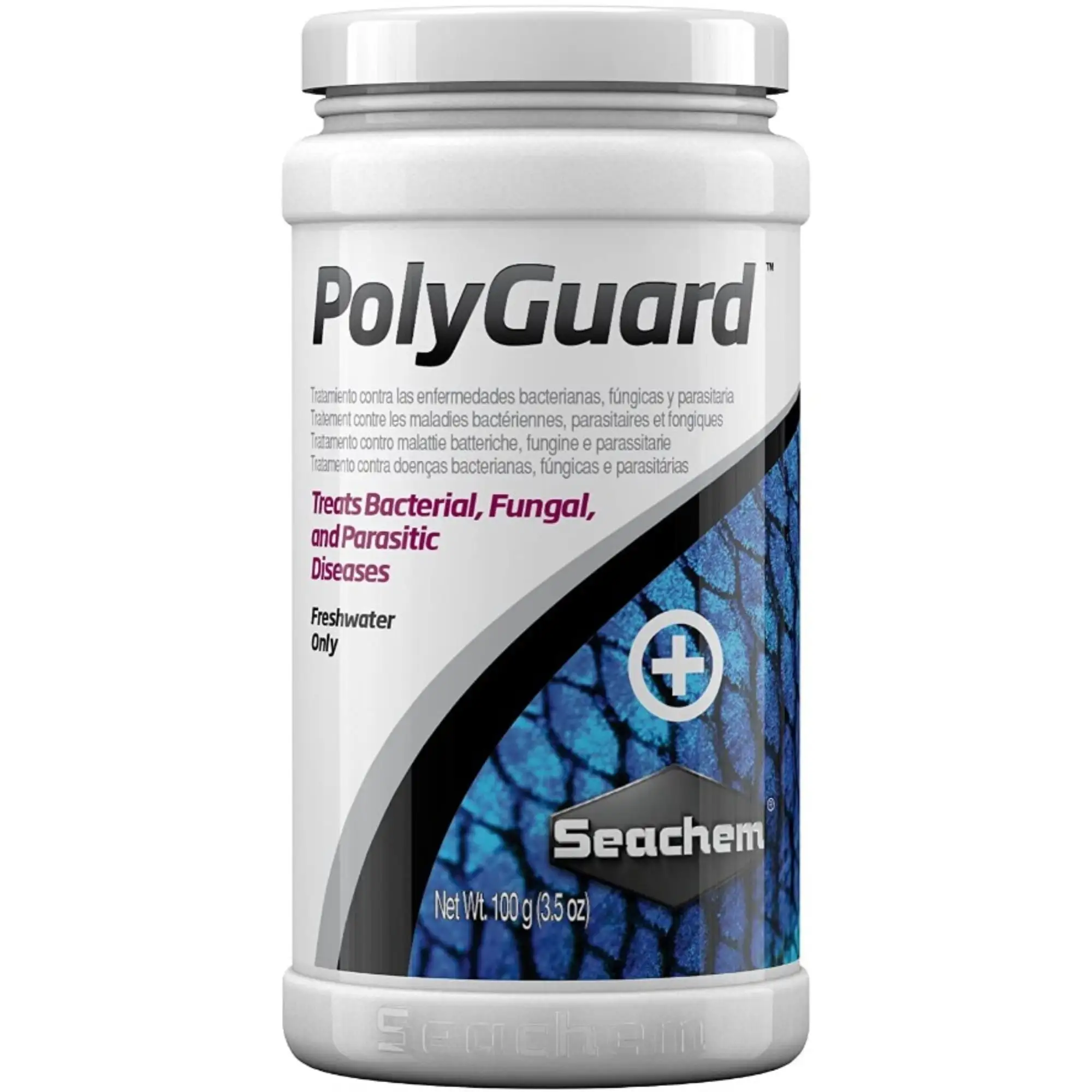 Seachem PolyGuard Treat Bacterial. Fungal. and Parasitic Diseases for Freshwater Aquariums