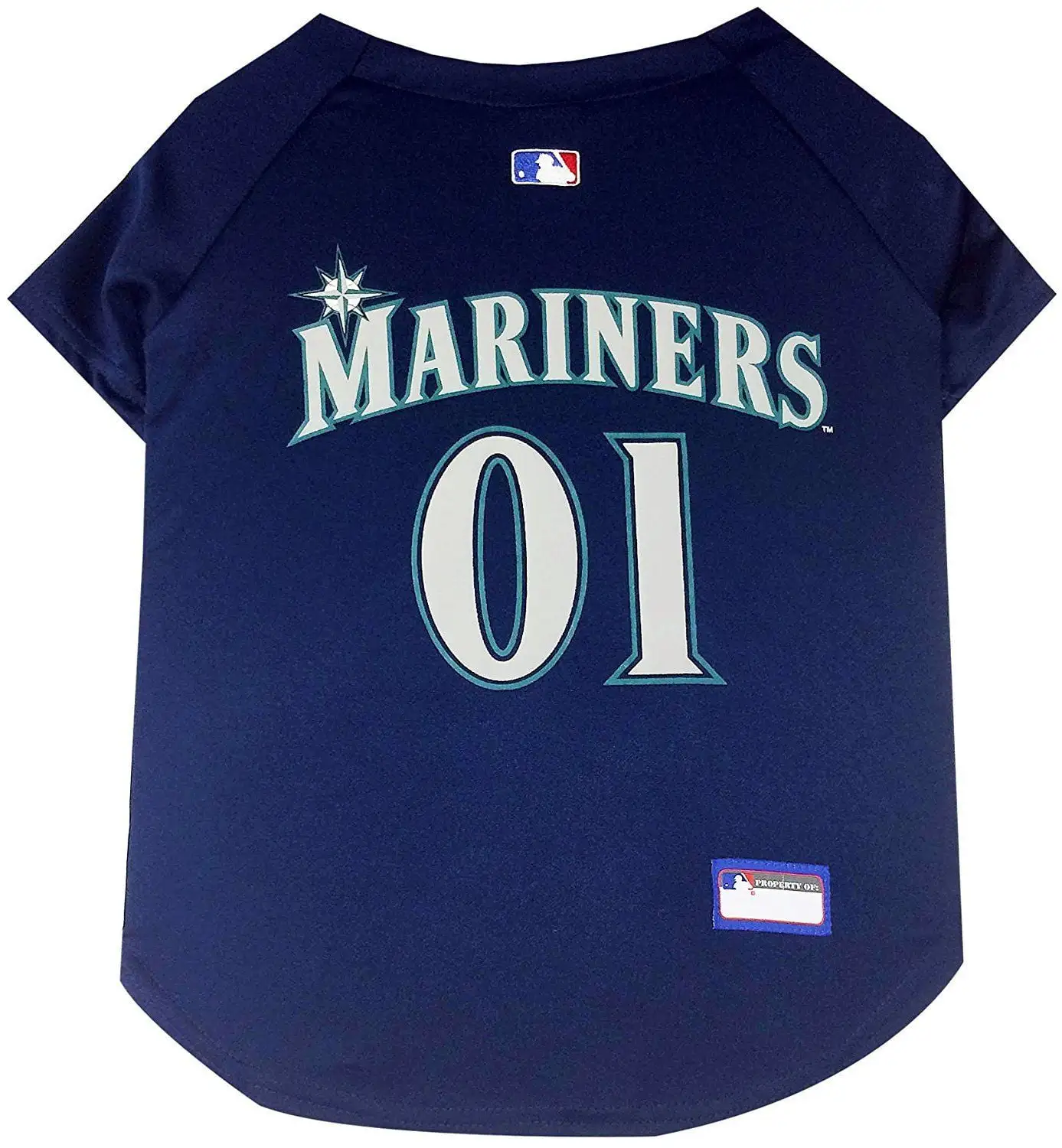 Seattle Mariners Dog Jersey Small