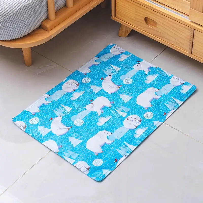 Self-Cooling Dog Mat - Washable Pet Cooling Pad for Crates - Provides Instant Relief from Heat - Pet Ice Pad for Dogs