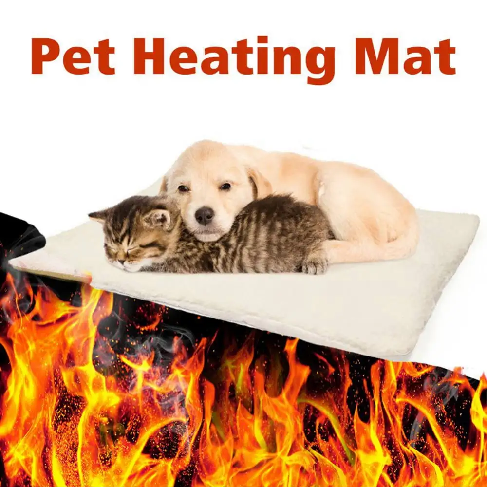 Self Heating Cat Dog Pad Self Warming Cat Dog Bed 24 x 18 Pet Mat for Outdoor and Indoor Pets