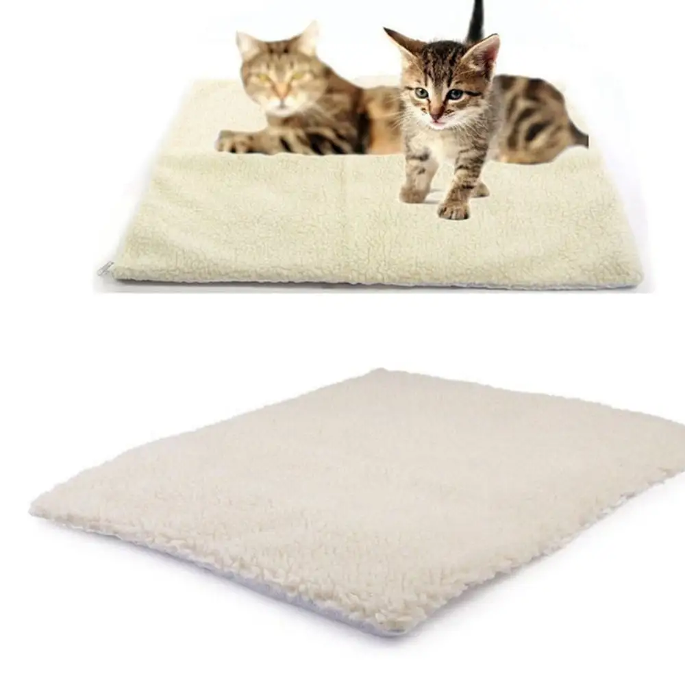 Self-Heating Pet Pad Collection. 24x18 Thermal Pet Mat. Bed Liner. or Self Warming Crate Pad with Soft Sherpa Top for Dogs. Cats