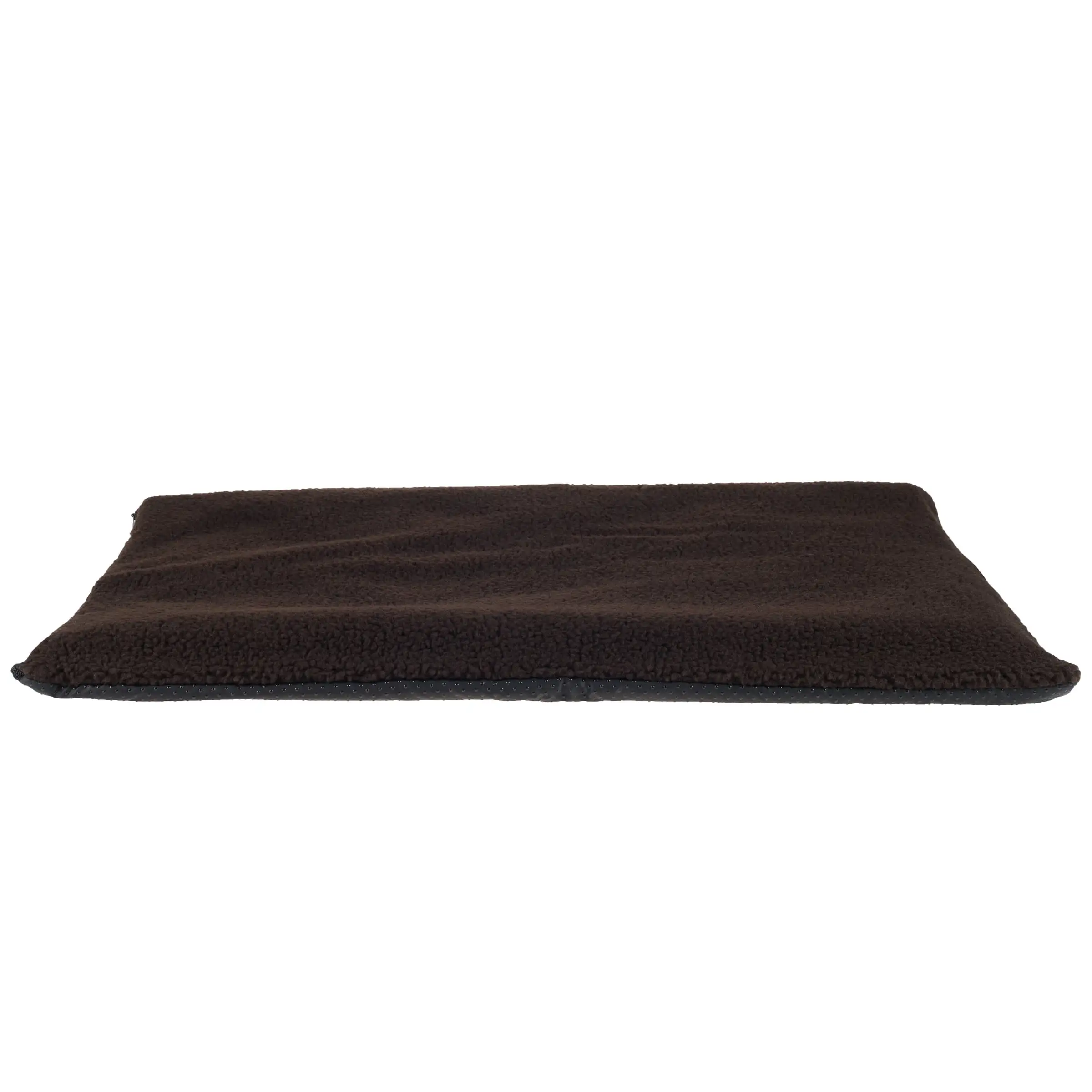 Self-Warming Cat Bed ?C 36x24 Thermal Pet Mat. Bed Liner. or Self-Warming Crate Pad with Soft Sherpa Top for Dogs. Cats. Pets by PETMAKER (Brown)