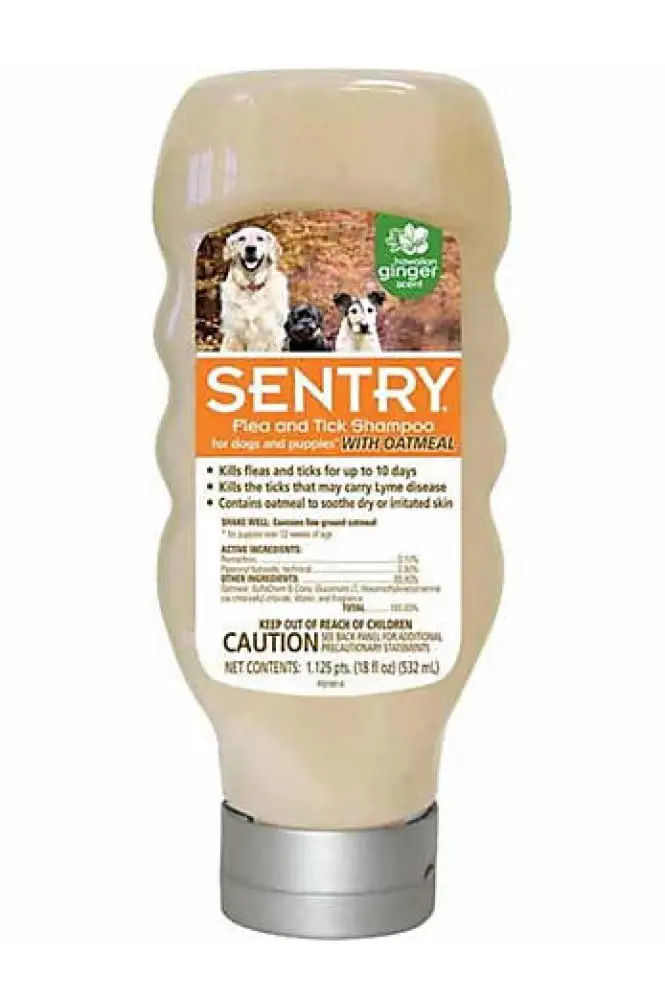 Sentry 1988 18oz Pet Shampoo with Oatmeal for Dogs and Puppies