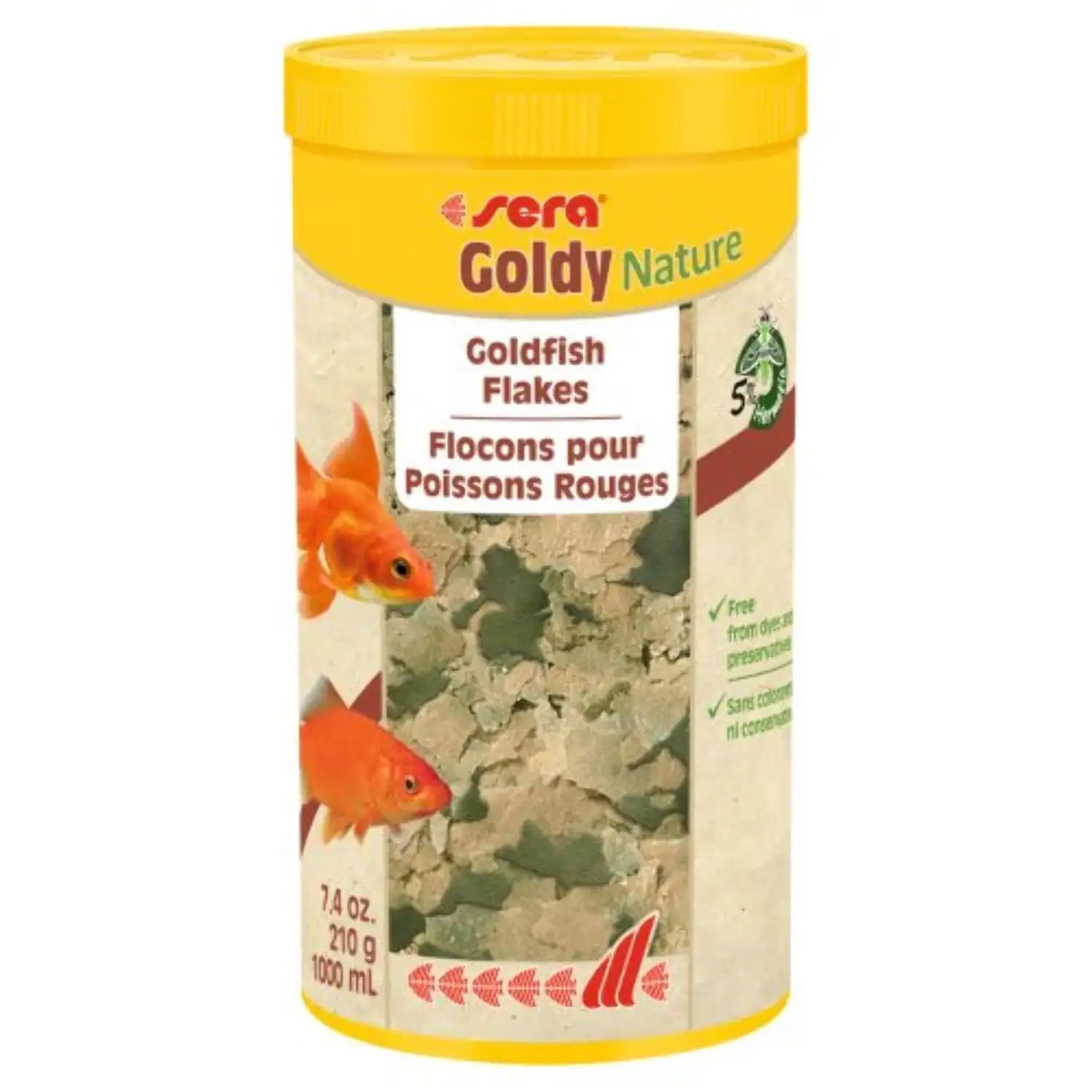 Sera Goldy Nature Goldfish Flakes