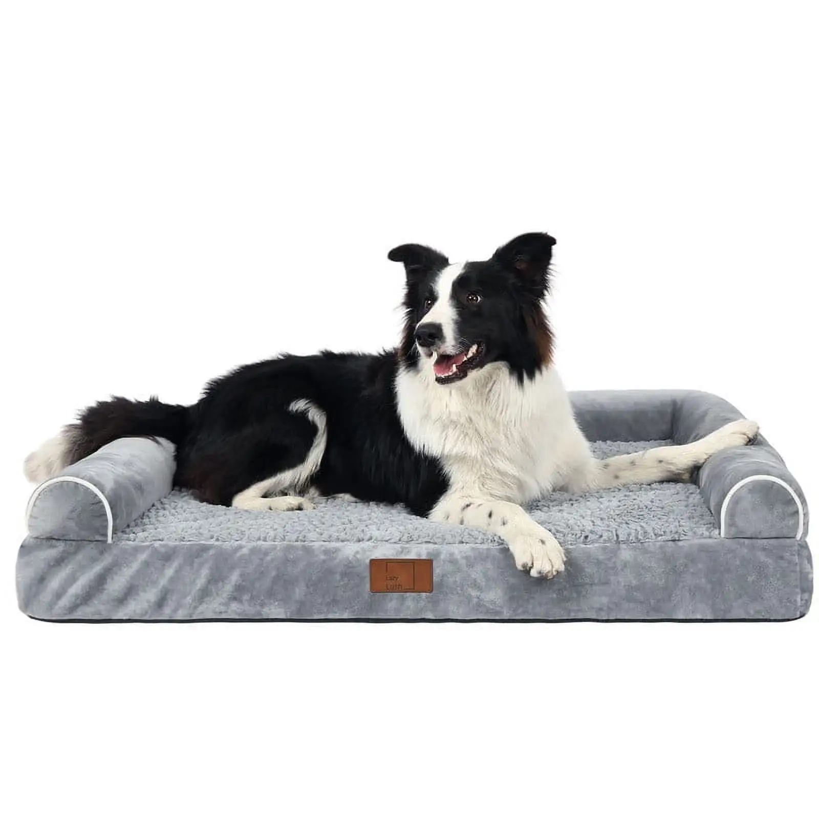 SheSpire Large Dog Bed. Dog Beds for Large Dogs. Dog Bed Large Washable with Removable Washable Cover. Outdoor Dog Bed. Washable Dog Bed