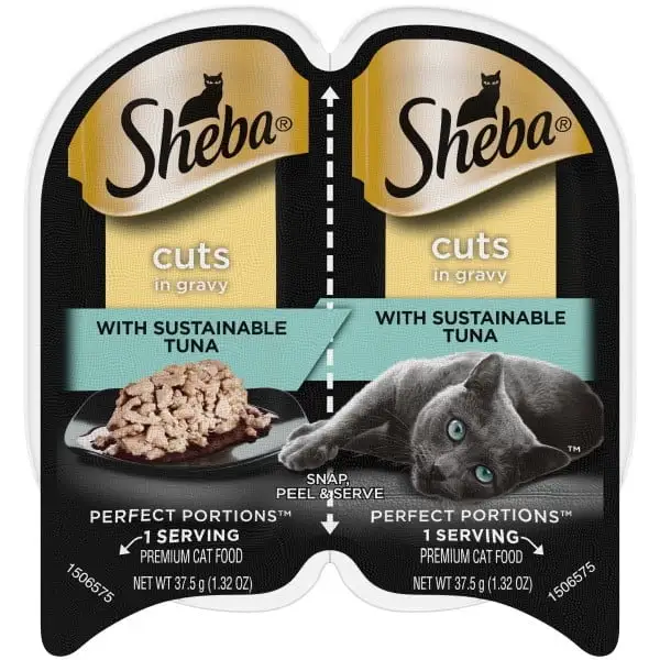 Sheba Perfect Portions Tuna Wet Cat Food. 2.64 oz