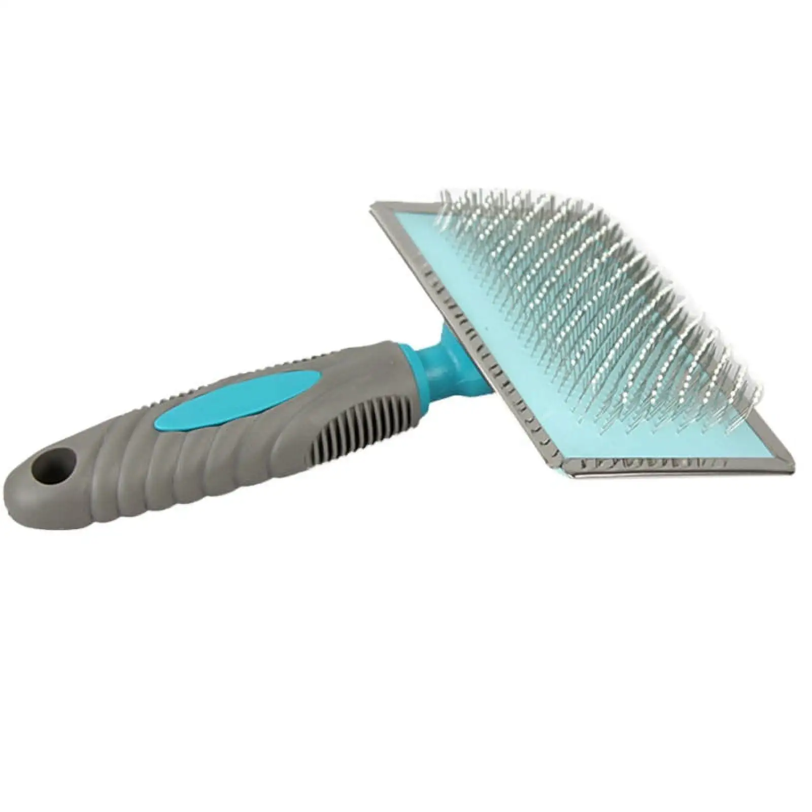 Shedding Grooming Tools for Dog Cat. Pet Short Hair Round Head Double Steel Needle Comb