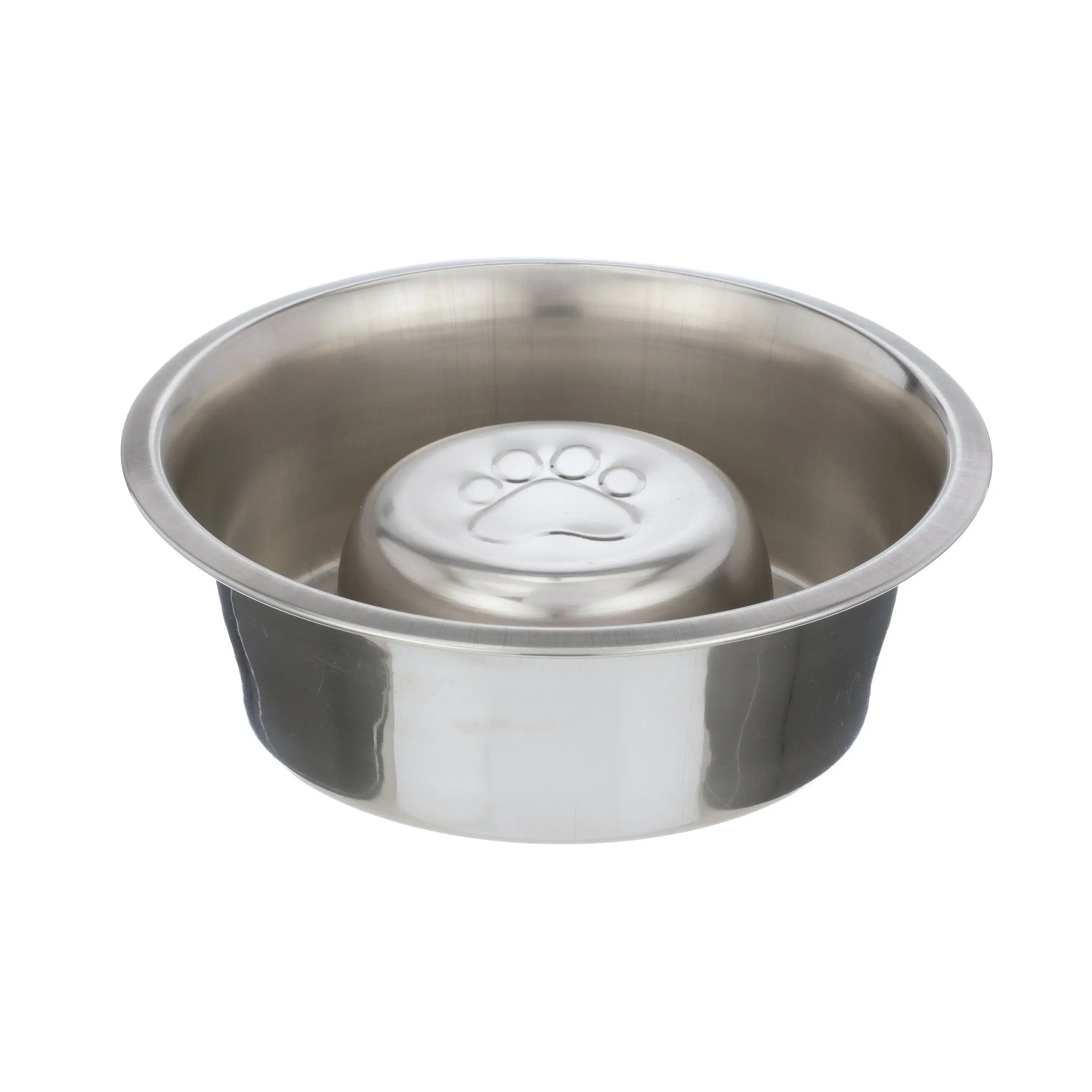 Slow Feed Bowl by Neater Pet Brands - Stainless Steel - Stop Dog Food Gulping. Bloat and Rapid Eating - Fits in Large Neater Feeders and Most Elevated Feeders